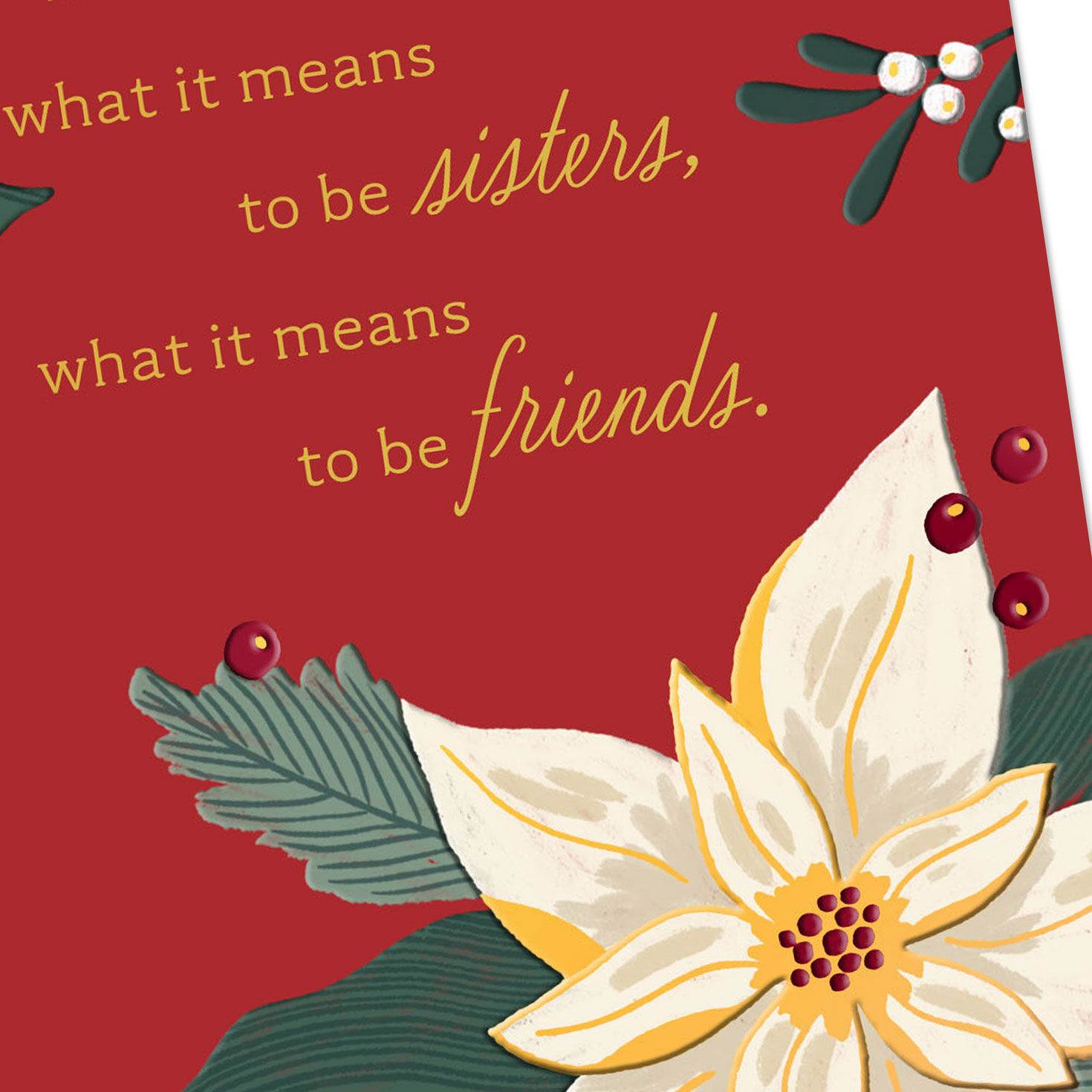 10056-glad-we-re-sisters-and-friends-christmas-card-5.jpg Glad We're Sisters and Friends Christmas Card