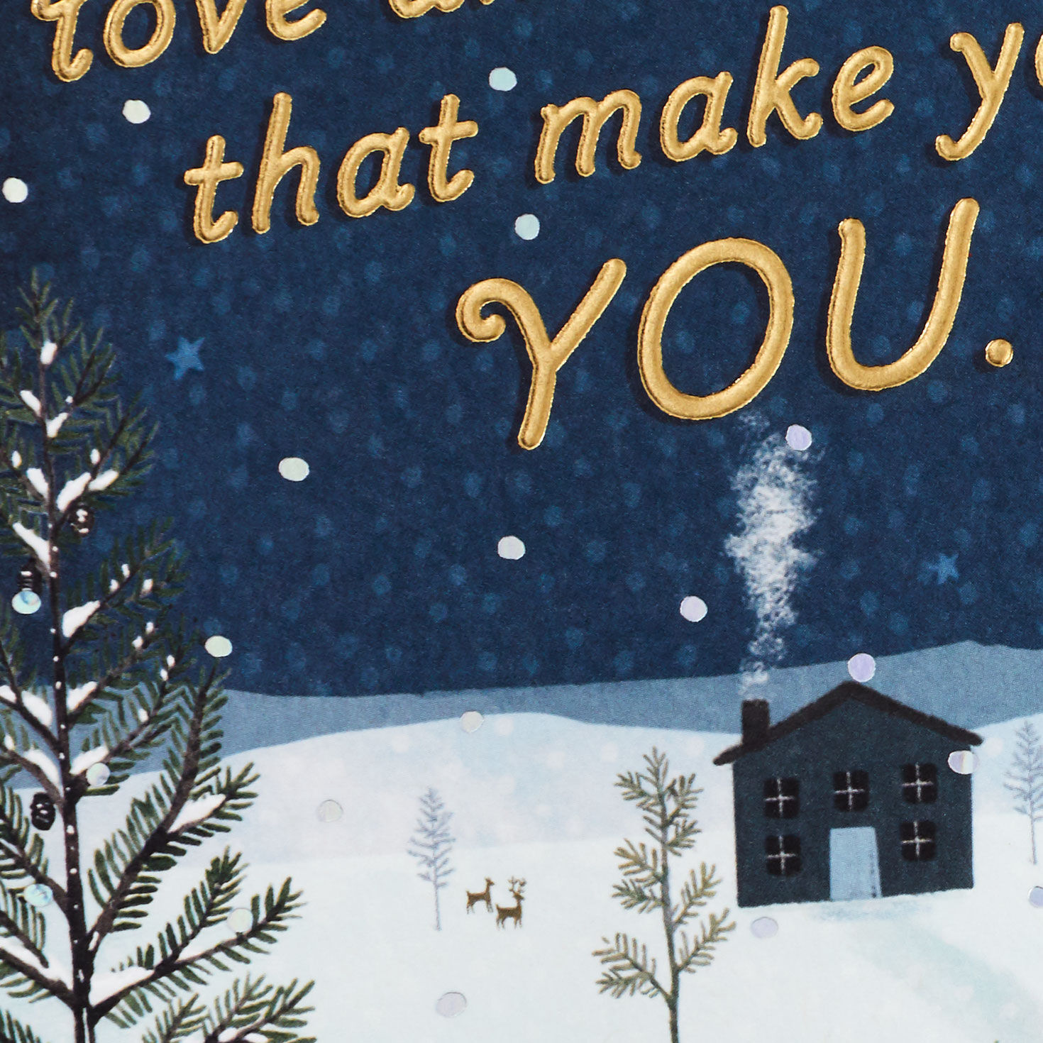 10058-lucky-to-love-you-christmas-card-for-son-4.jpg Lucky to Love You Christmas Card for Son