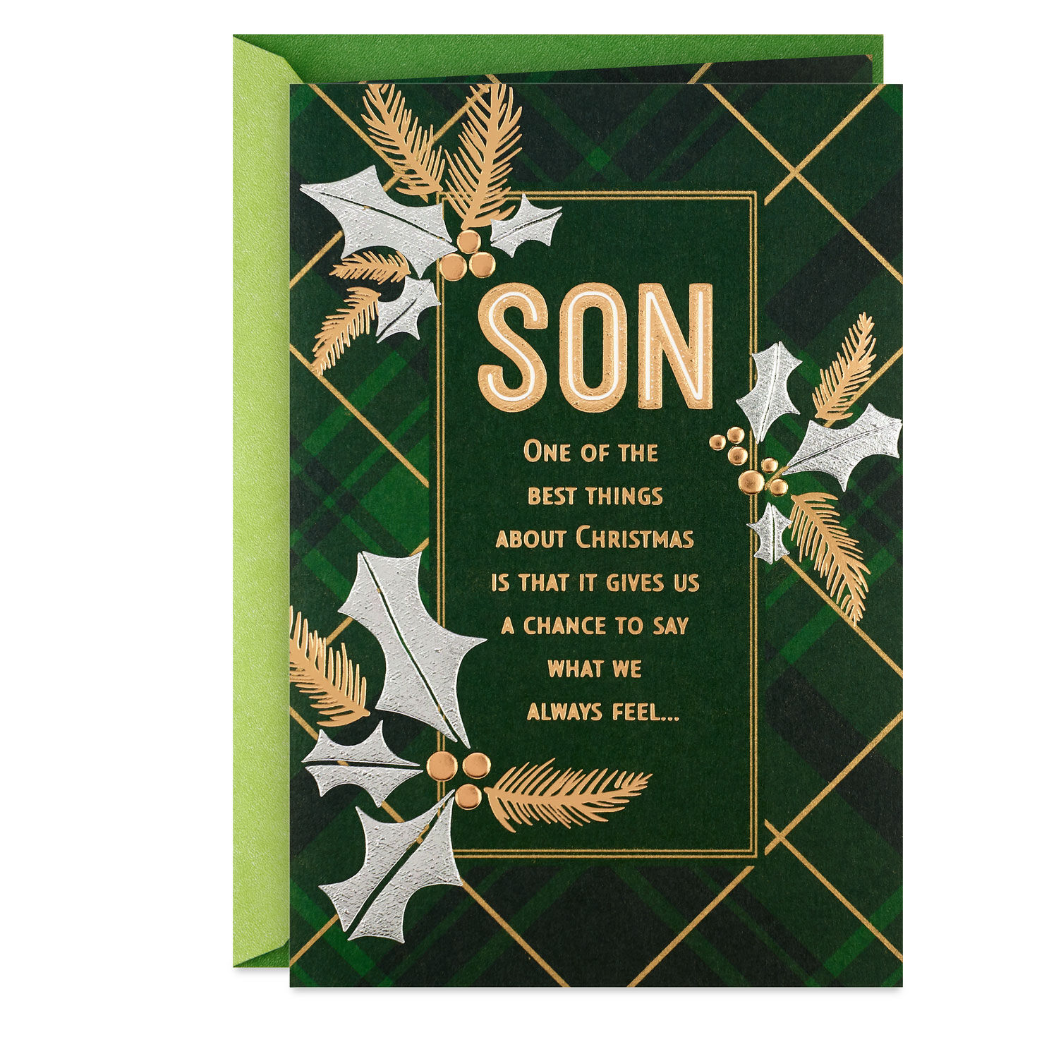 So Very Loved Christmas Card for Son