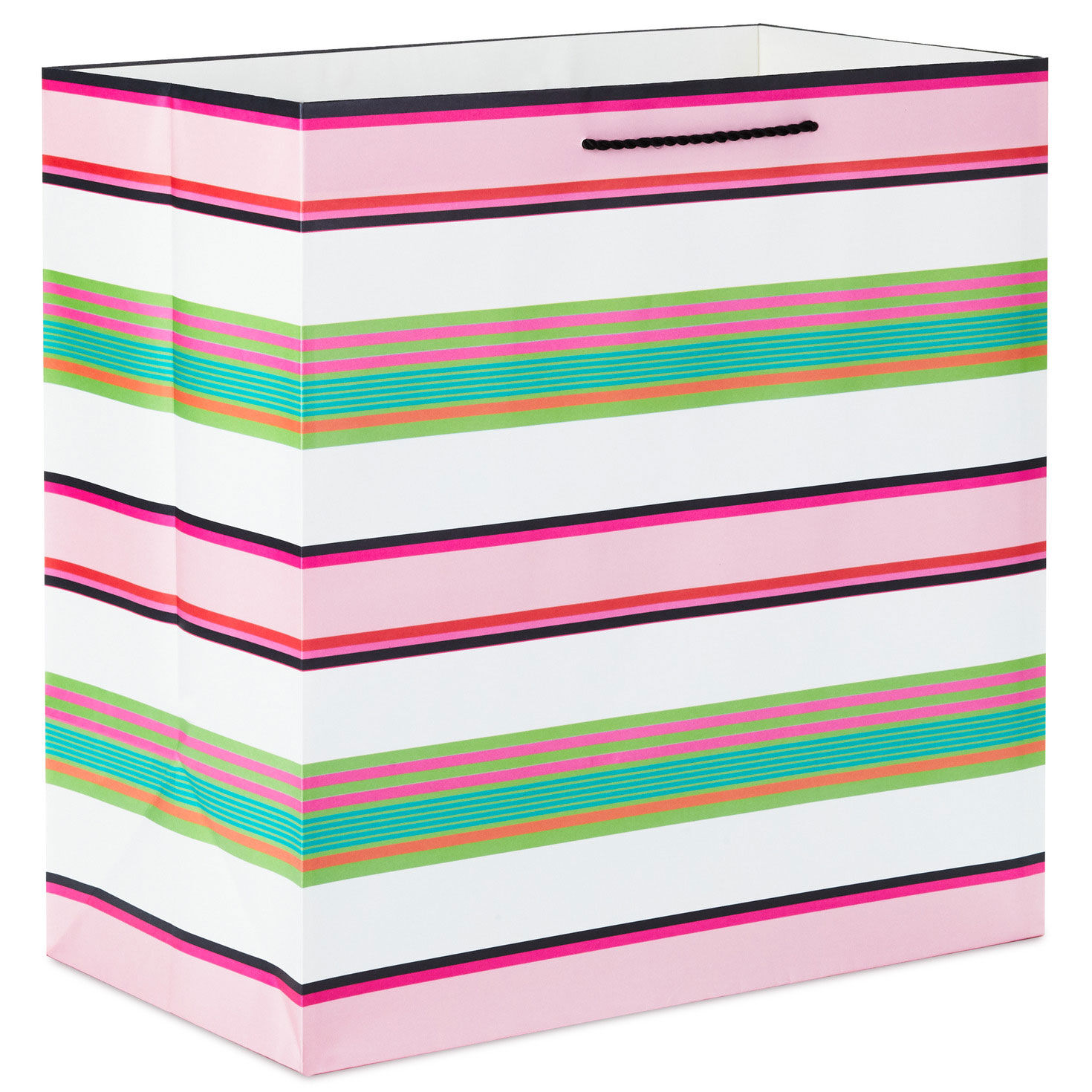 15" Modern Stripes Extra-Deep Gift Bag