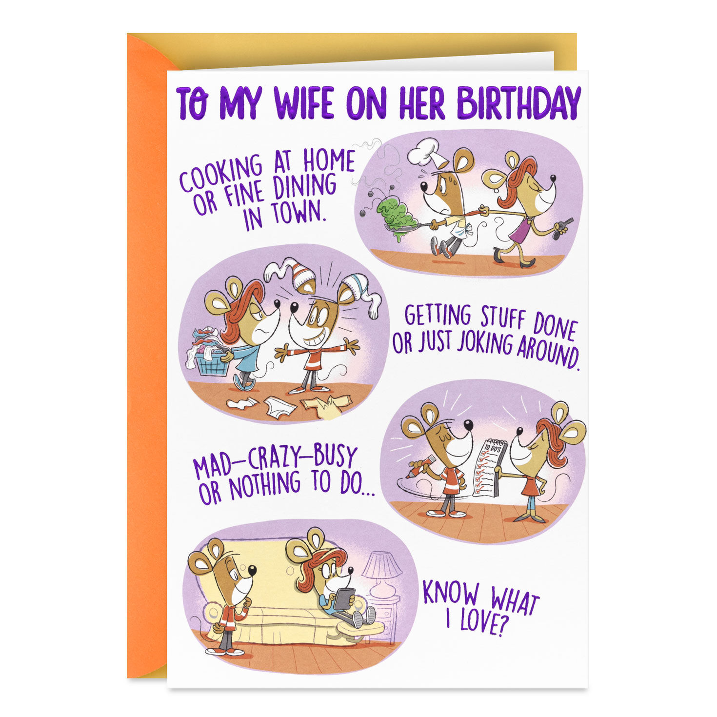 10142-what-i-love-funny-birthday-card-for-wife-1.jpg What I Love Funny Birthday Card for Wife