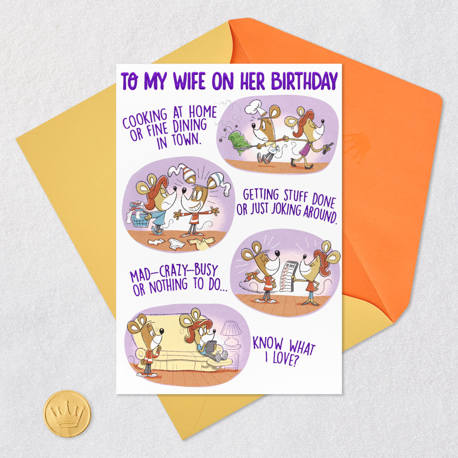 10142-what-i-love-funny-birthday-card-for-wife-5.jpg What I Love Funny Birthday Card for Wife