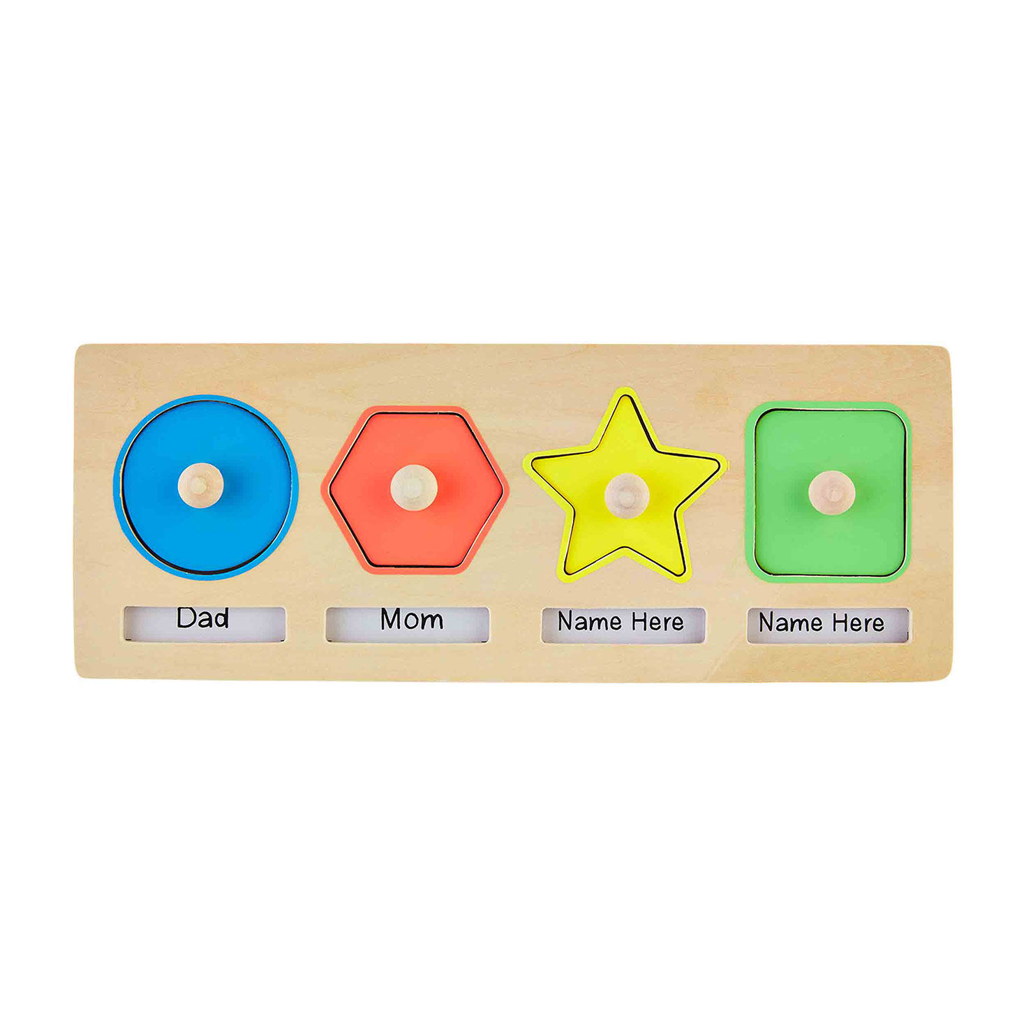Mud Pie Wood Picture Frame Puzzle for Kids
