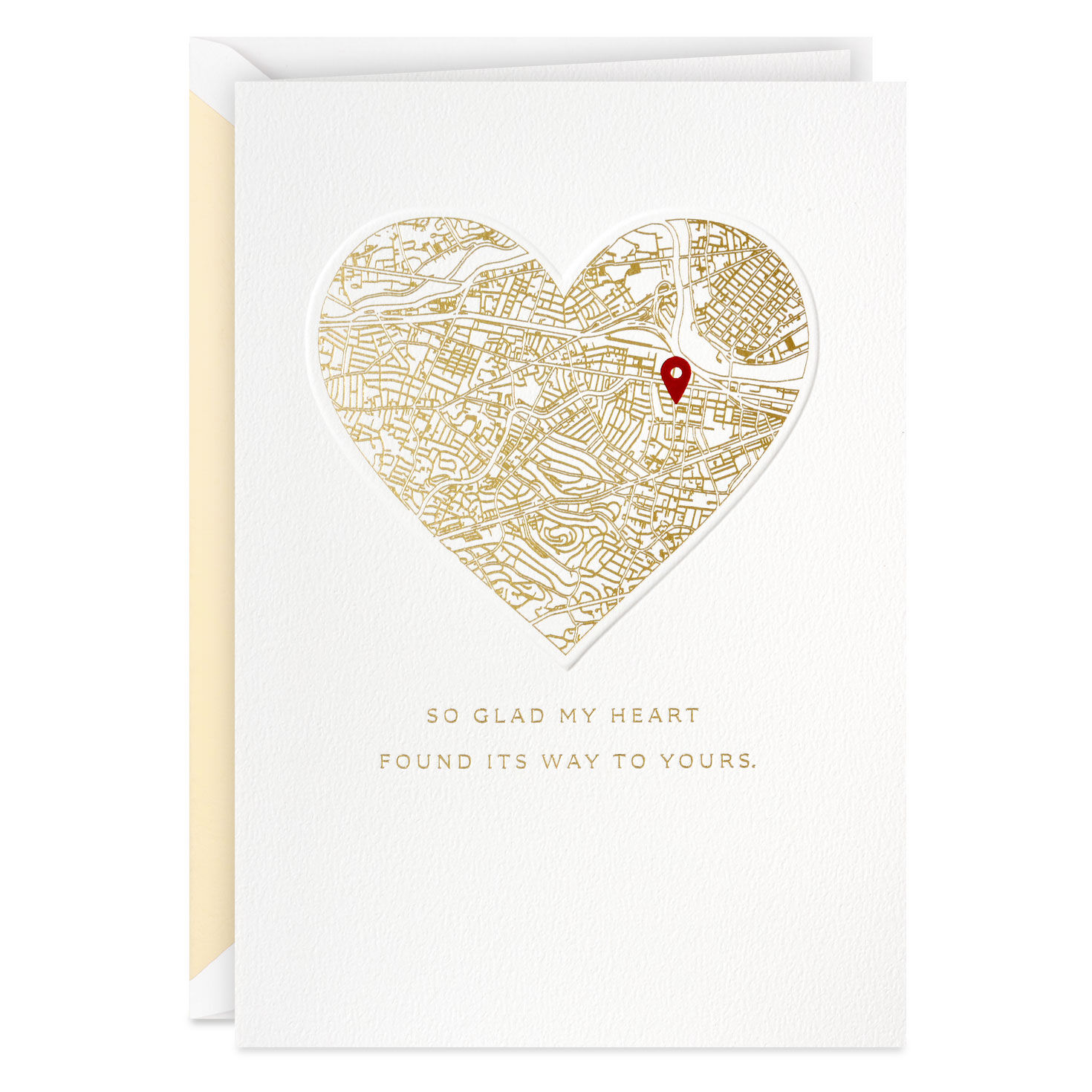 My Heart Found Its Way to Yours Love Card