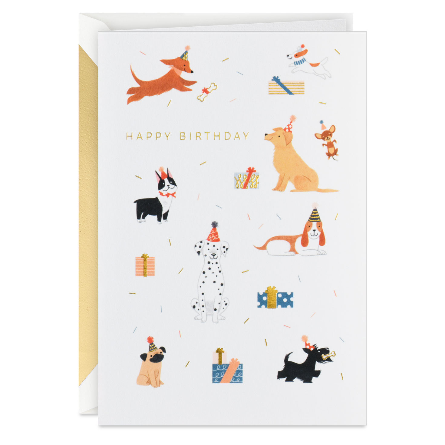 Party Pups Birthday Card