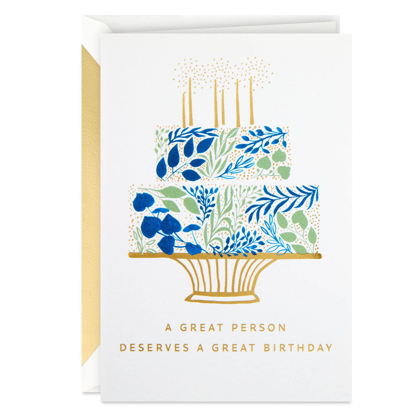 You Deserve a Great Day Birthday Card