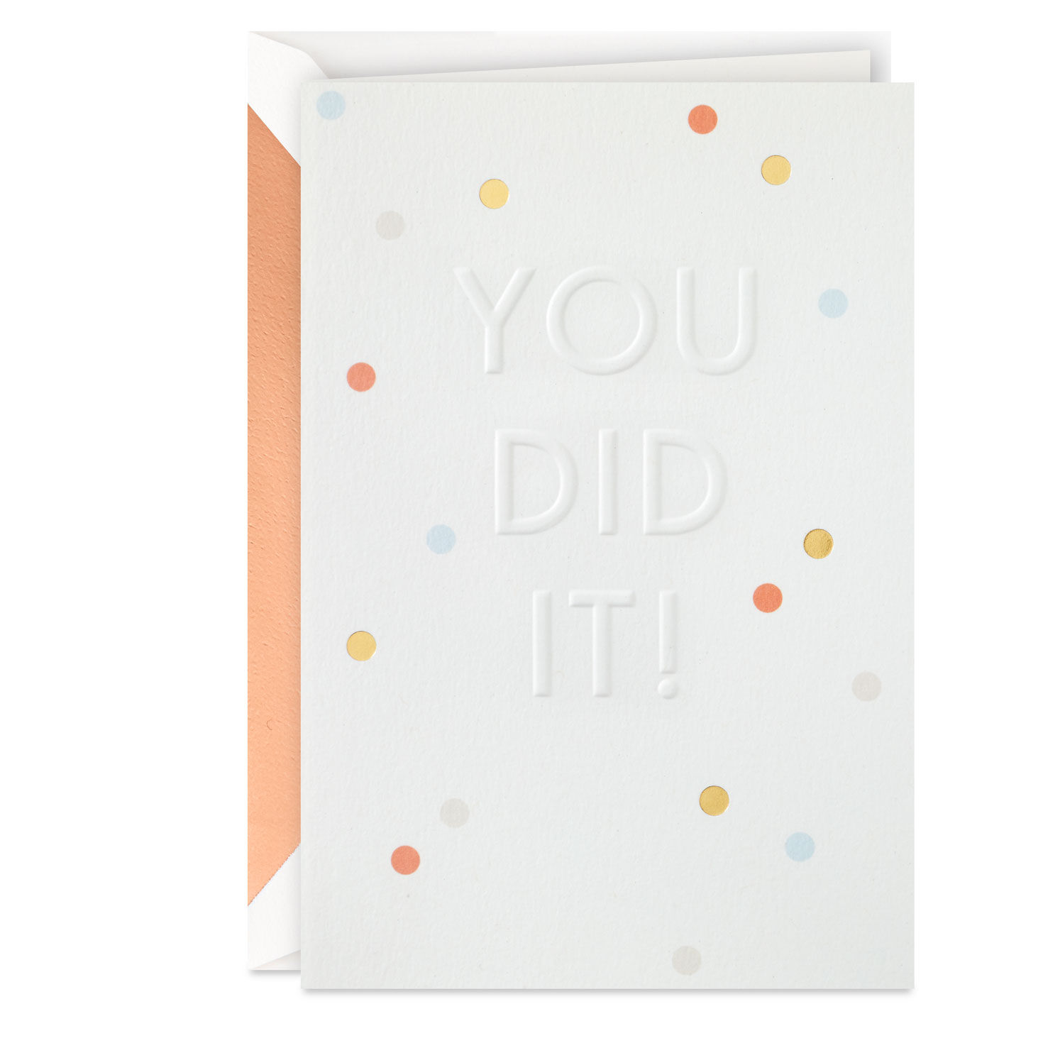 10279-you-did-it-embossed-congratulations-card-1.jpg You Did It! Embossed Congratulations Card