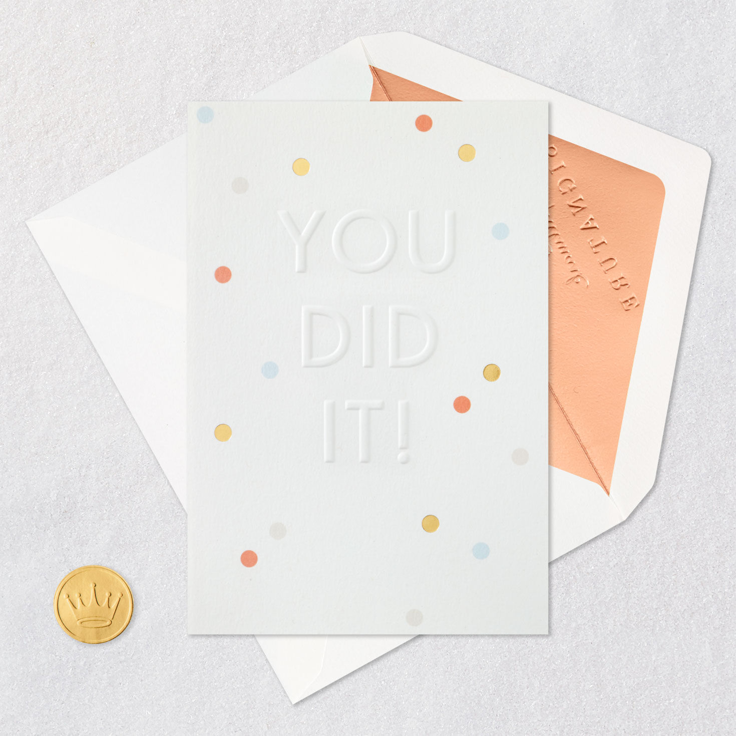 10279-you-did-it-embossed-congratulations-card-5.jpg You Did It! Embossed Congratulations Card