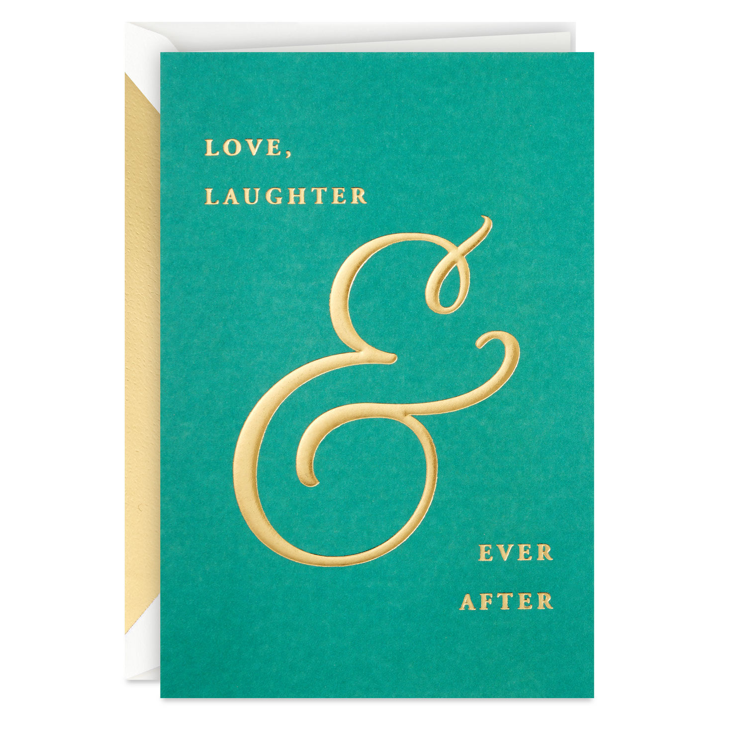 10283-love-laughter-ever-after-wedding-card-1.jpg Love, Laughter & Ever After Wedding Card