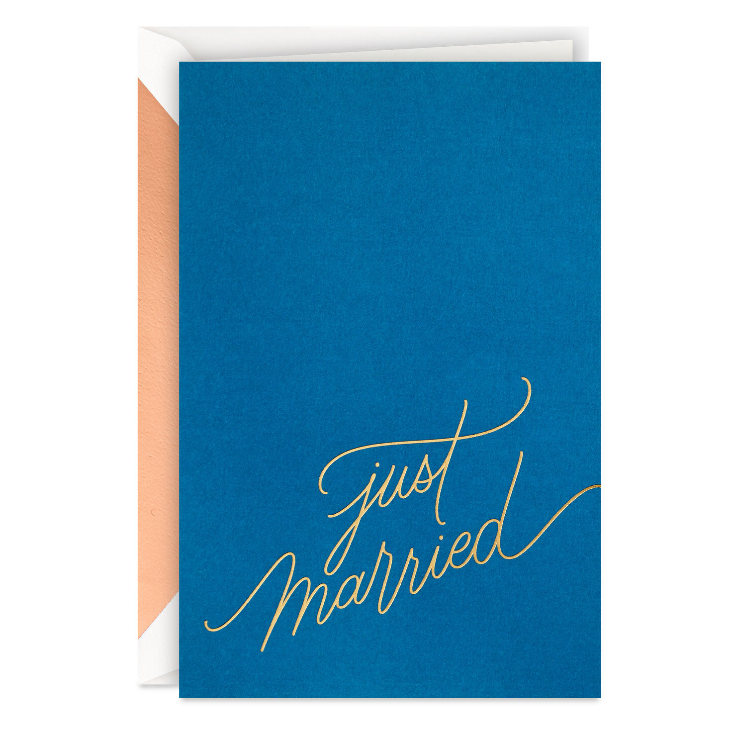 Just Married Wedding Card