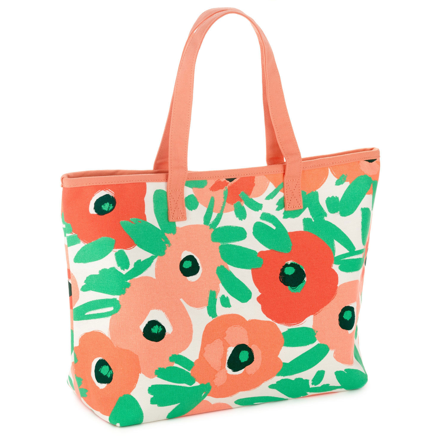 Abstract Floral Tote Bag