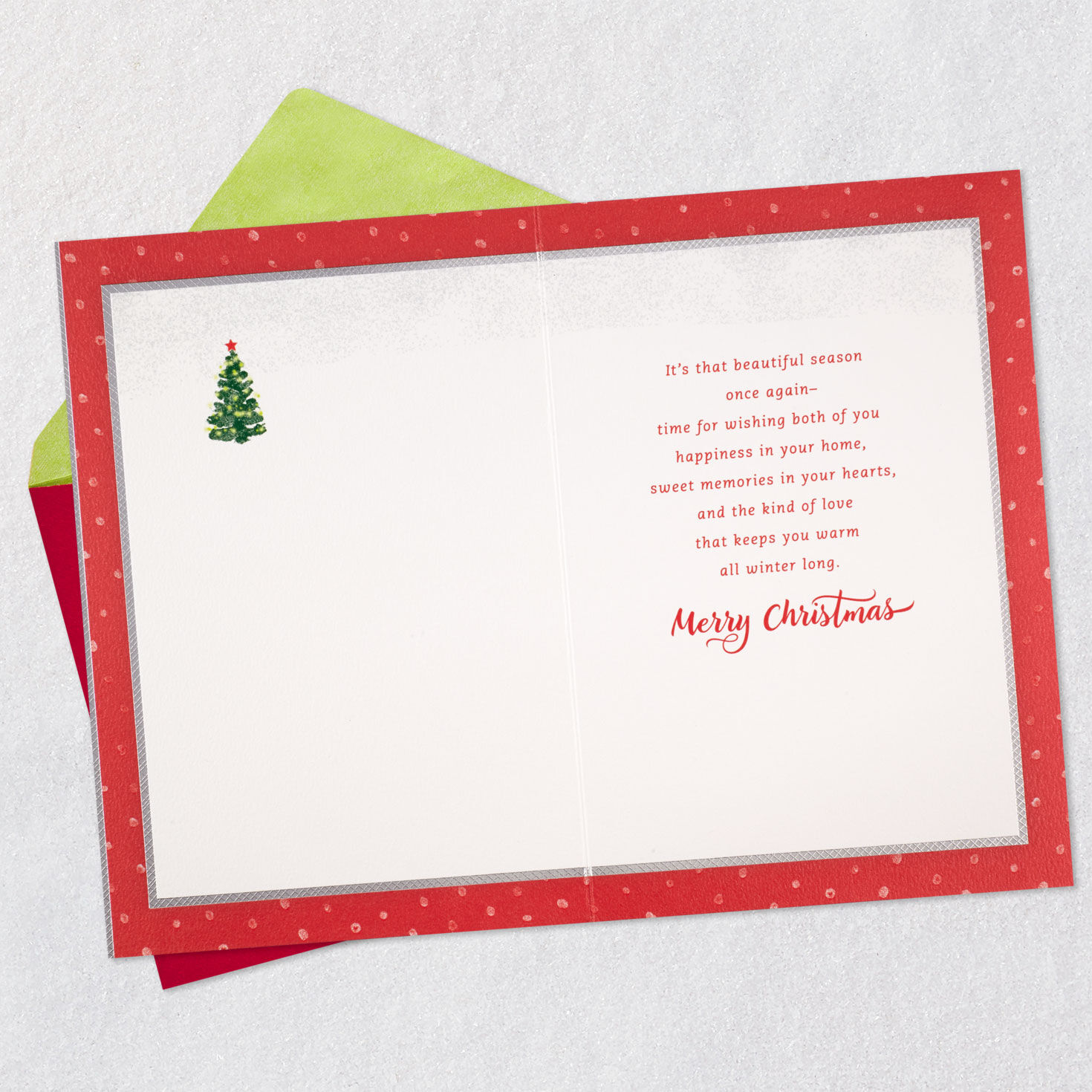 10457-wishing-you-happiness-and-sweet-memories-christmas-card-for-son-and-daughter-in-law-3.jpg Wishing You Happiness and Sweet Memories Christmas Card for Son and Daughter-in-Law