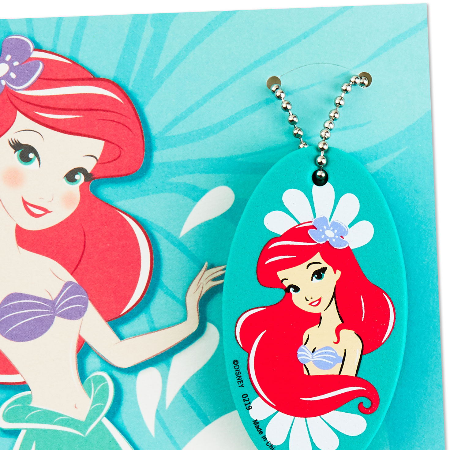 10551-disney-the-little-mermaid-ariel-birthday-card-with-keychain-for-her-4.jpg Disney The Little Mermaid Ariel Birthday Card With Keychain for Her