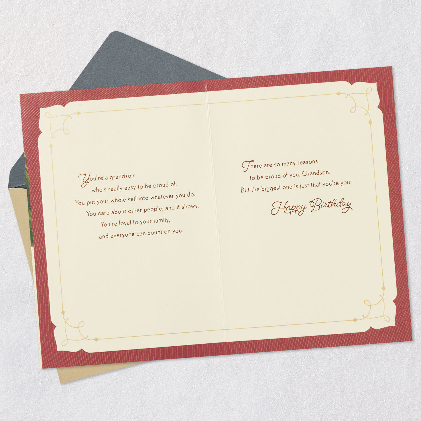 10578-easy-to-be-proud-of-you-birthday-card-for-grandson-4.jpg Easy to Be Proud of You Birthday Card for Grandson