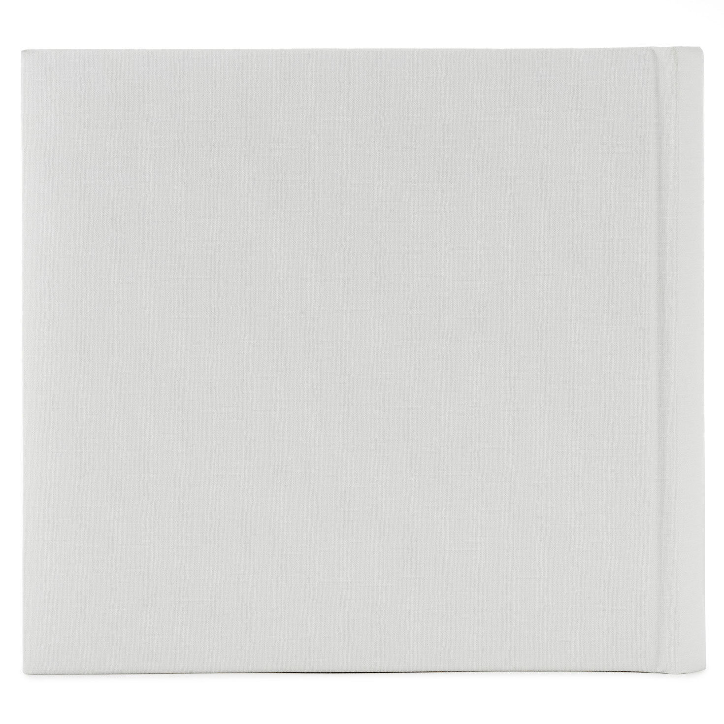 Oh Baby Gray Linen Textured Photo Album