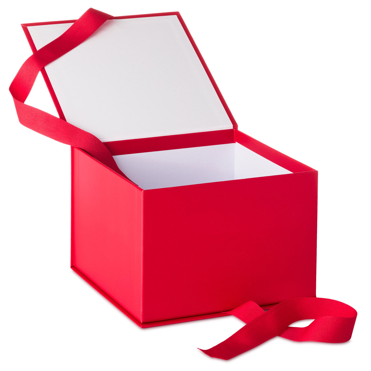 10651-7-2-solid-red-large-square-gift-box-4.jpg 7.2" Solid Red Large Square Gift Box