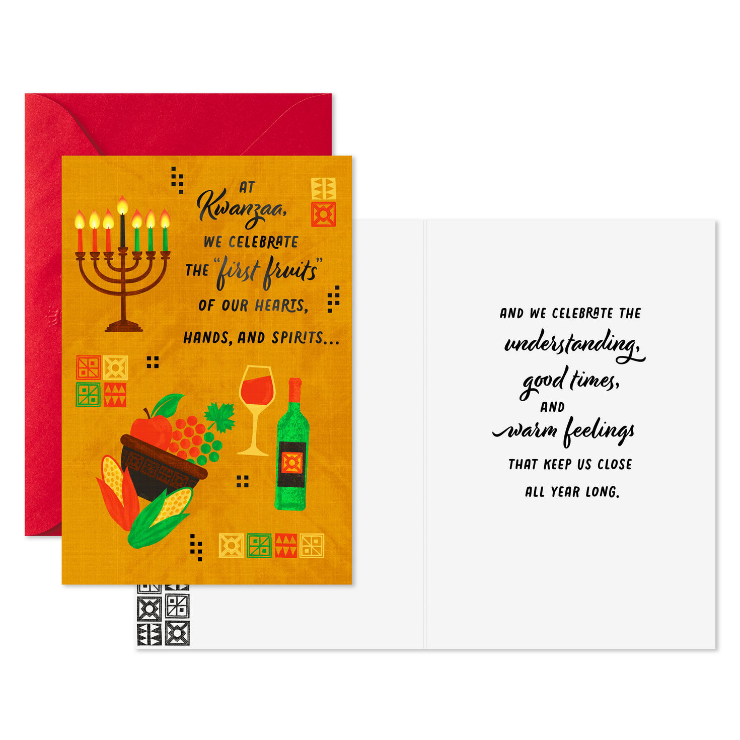 A Time of Reflection and Gratefulness Assorted Kwanzaa Cards, Pack of 6