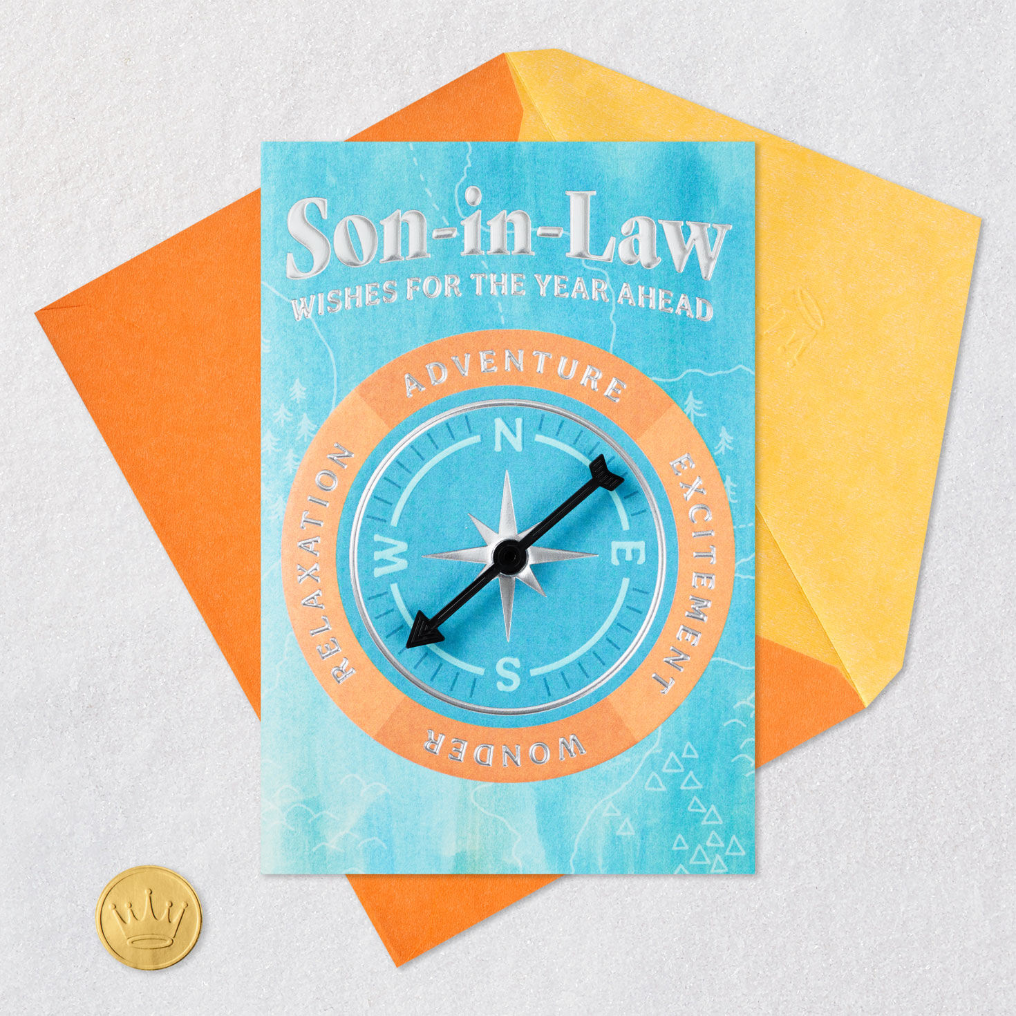 10712-wishes-for-the-year-compass-wheel-birthday-card-for-son-in-law-5.jpg Wishes for the Year Compass Wheel Birthday Card for Son-in-Law