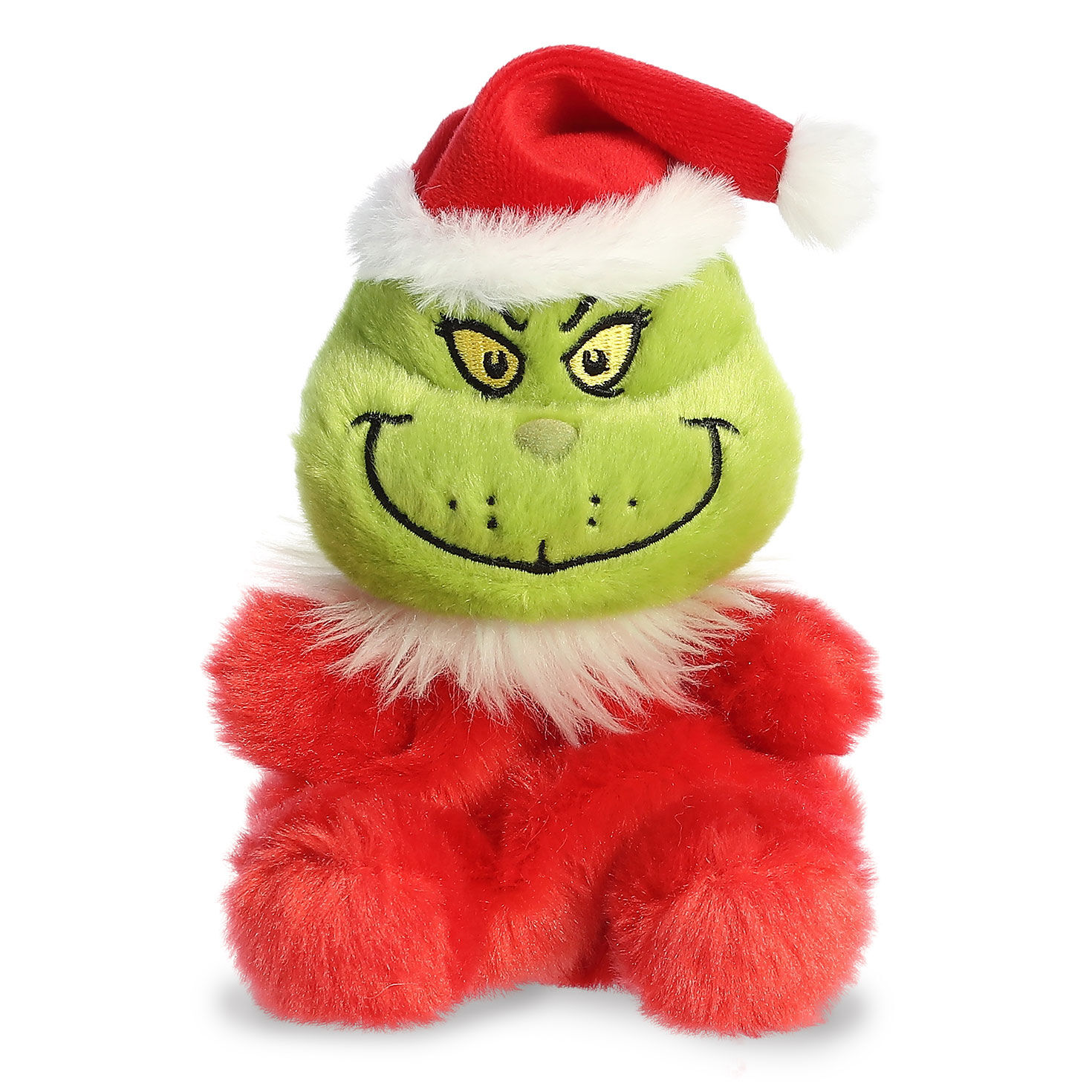 Aurora Palm Pals Dr. Seuss's Santa Grinch Plush, 5"