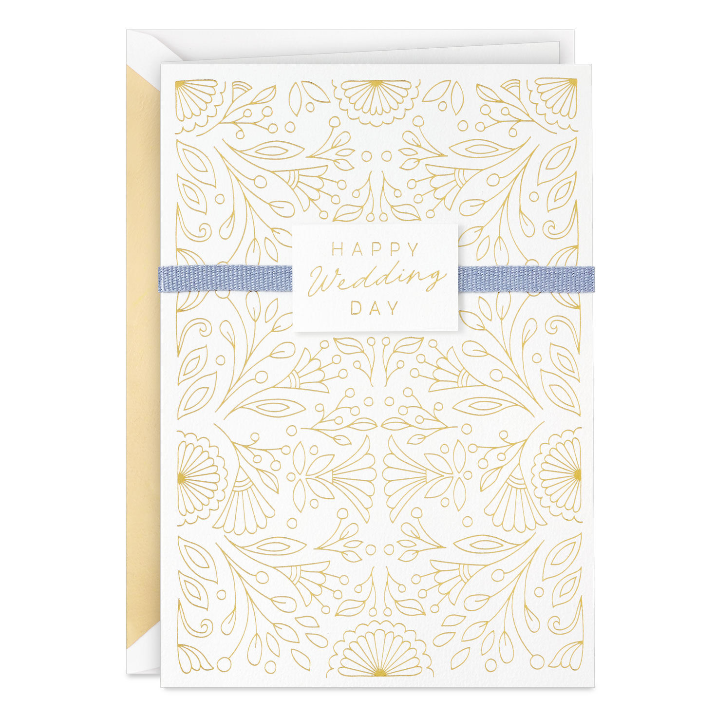 Surrounded By Love Wedding Card