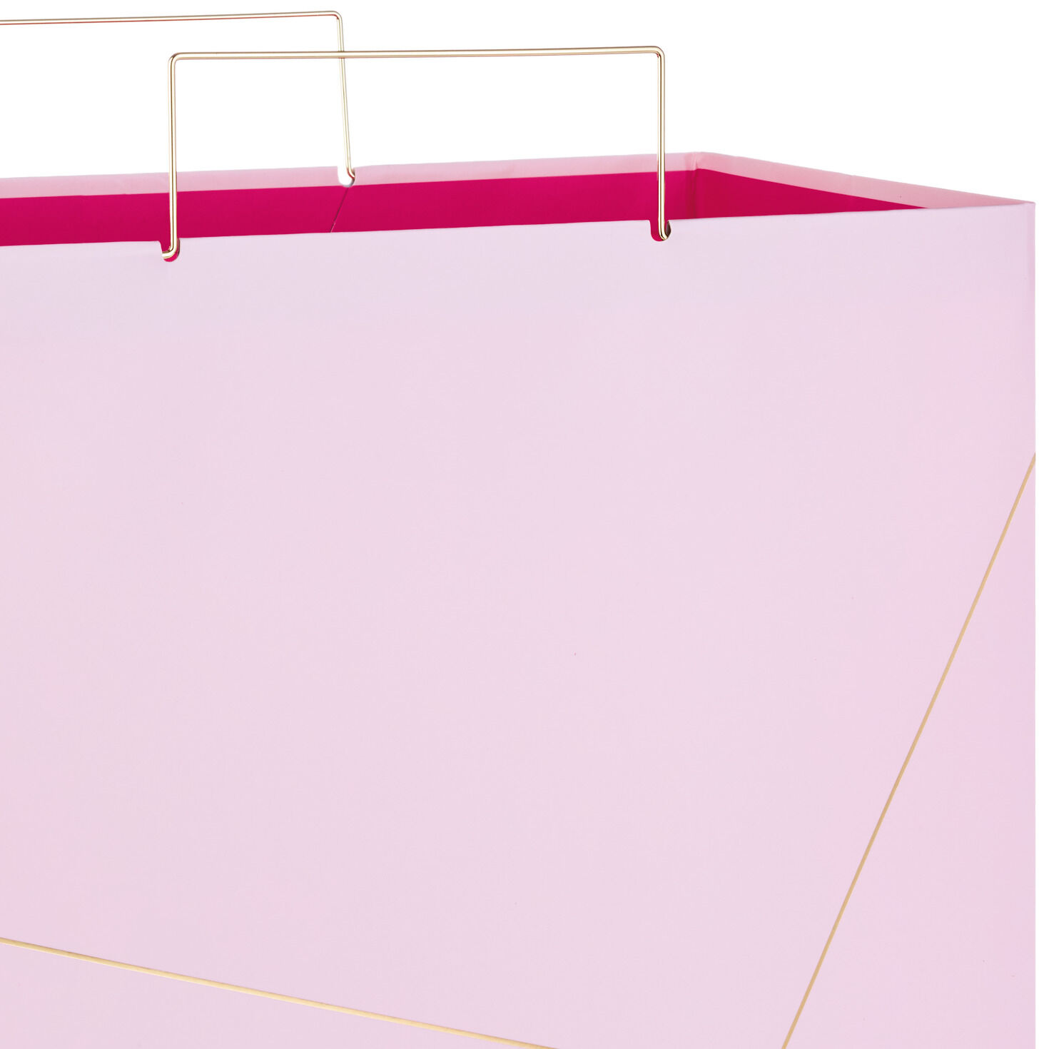 10955-light-pink-with-gold-extra-deep-square-gift-bag-15--4.jpg Light Pink With Gold Extra-Deep Square Gift Bag, 15"