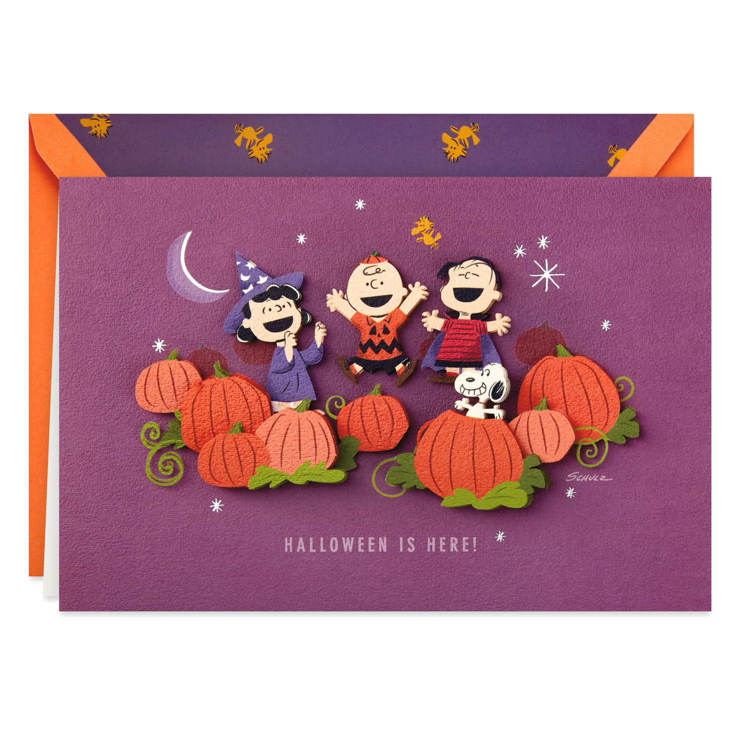 10986-peanuts-gang-in-the-pumpkin-patch-halloween-card-1.jpg Peanuts® Gang in the Pumpkin Patch Halloween Card