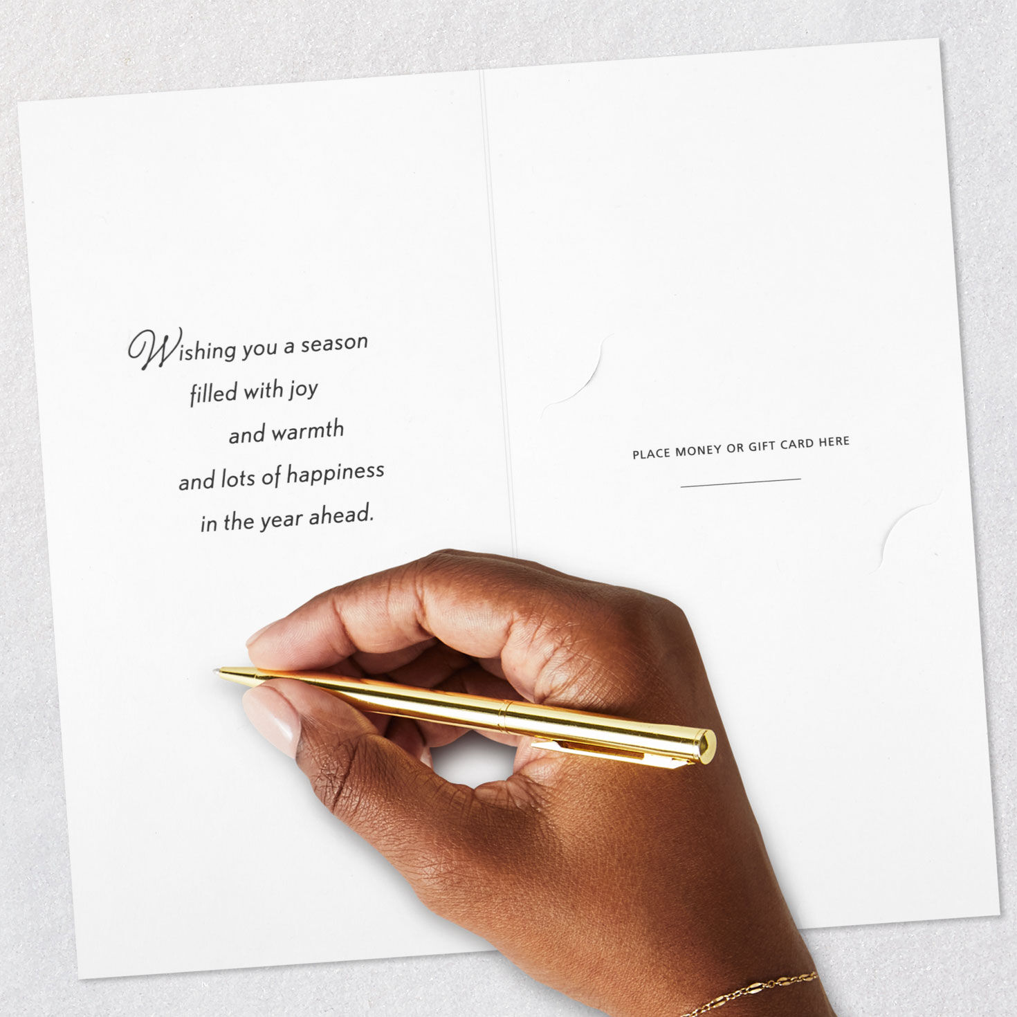11230-snowflakes-on-gold-money-holder-christmas-cards-pack-of-10-7.jpg Snowflakes on Gold Money Holder Christmas Cards, Pack of 10