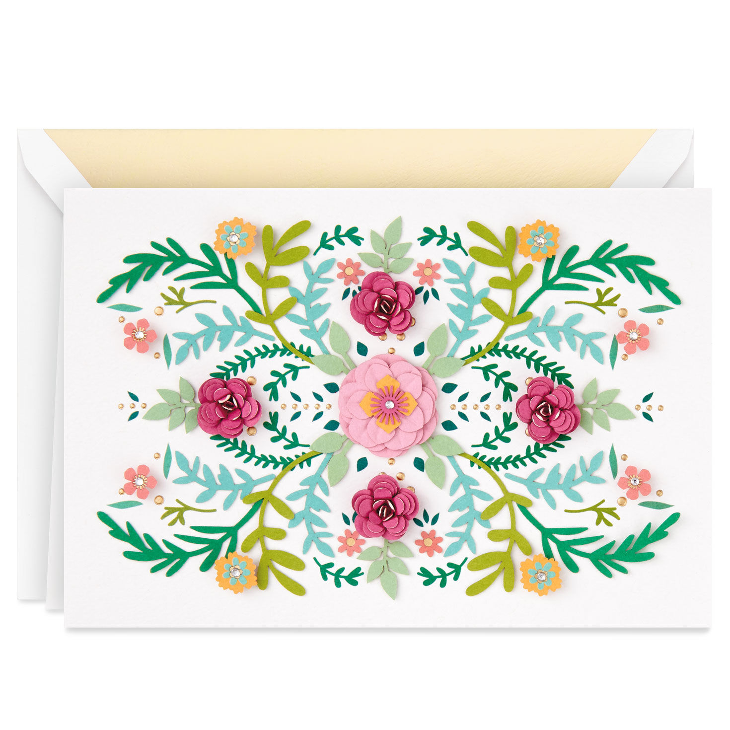 11288-handcrafted-flowers-blank-card-1.jpg Handcrafted Flowers Blank Card