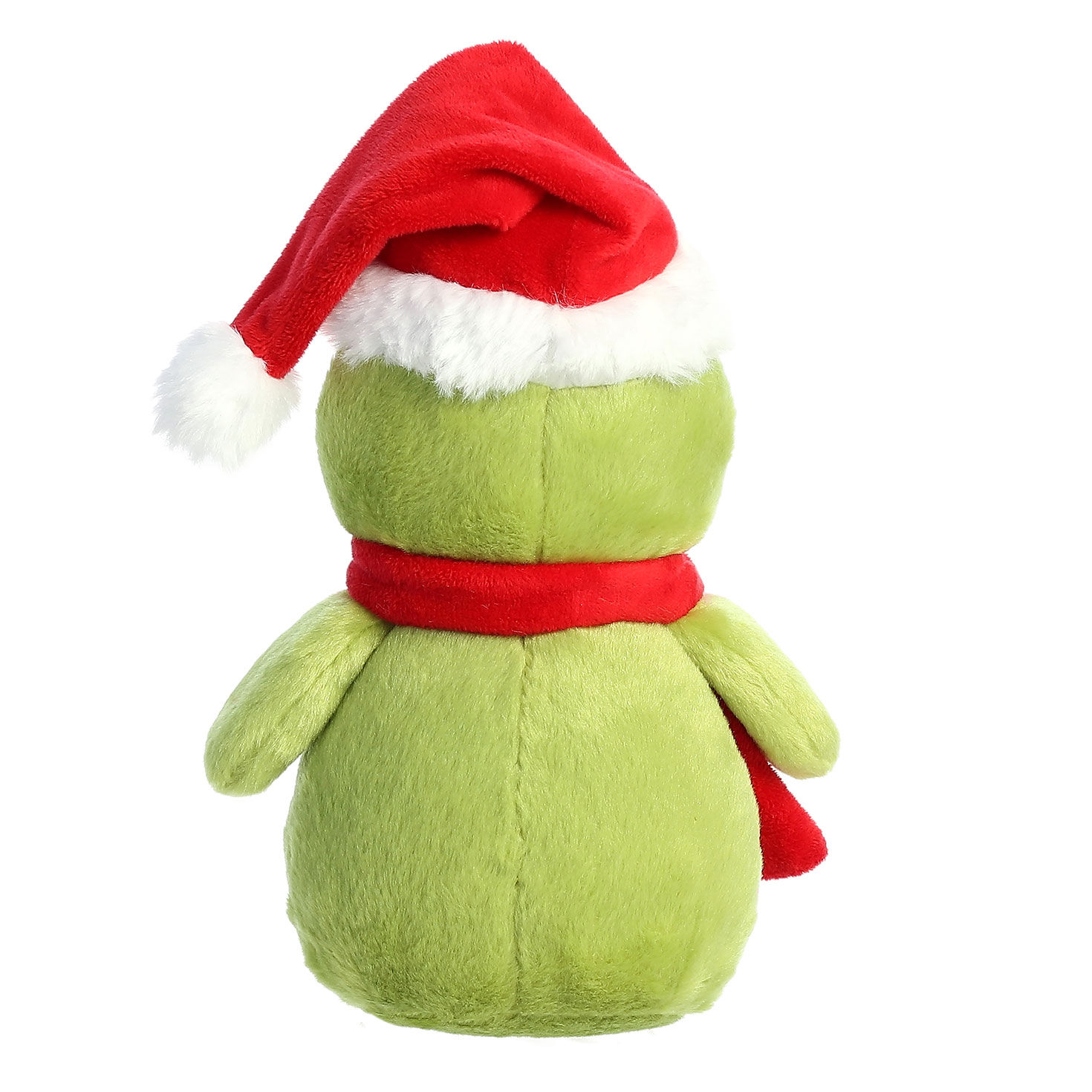 Aurora Grinch Snowman Christmas Plush, 8”