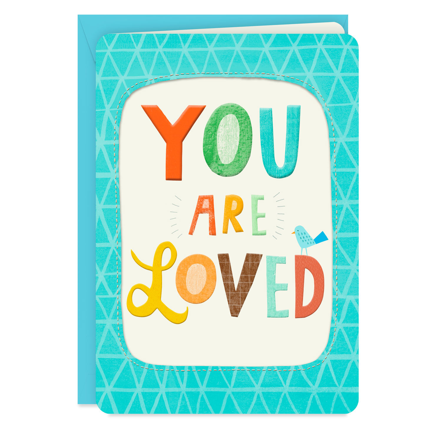 11326-16-you-are-loved-jumbo-love-card-1.jpg 16" You Are Loved Jumbo Love Card