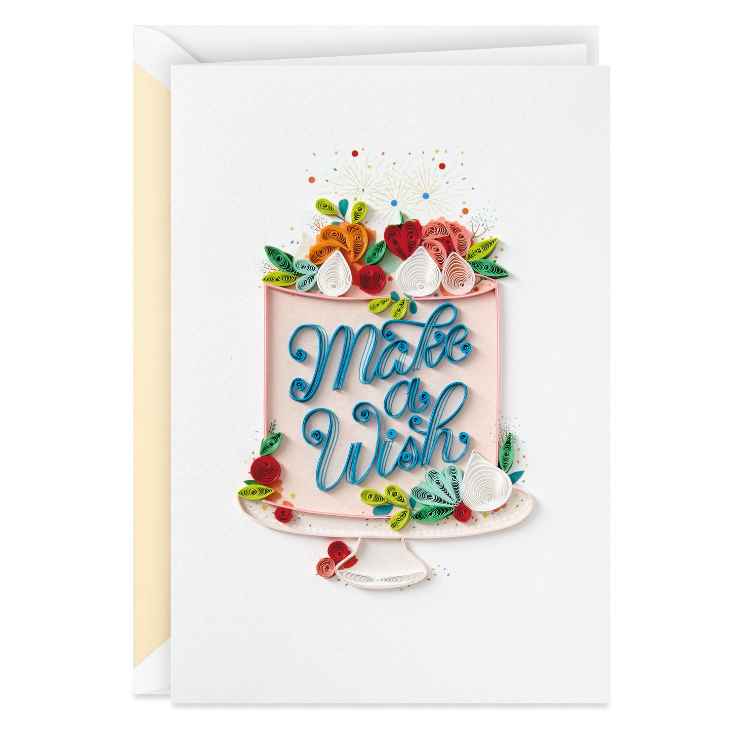 11515-make-a-wish-quilled-paper-handmade-birthday-card-1.jpg Make a Wish Quilled Paper Handmade Birthday Card