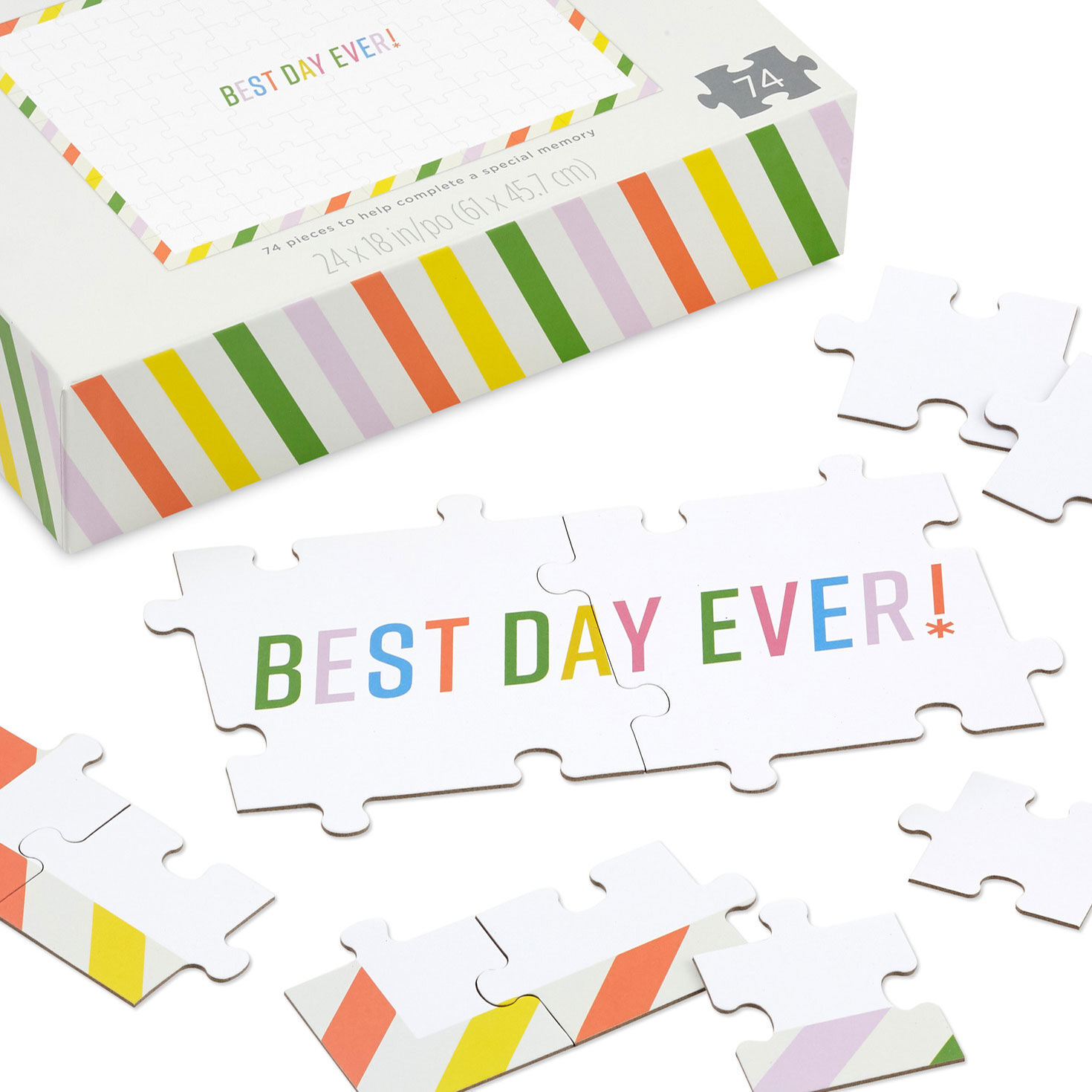 Best Day Ever Guest Book Puzzle