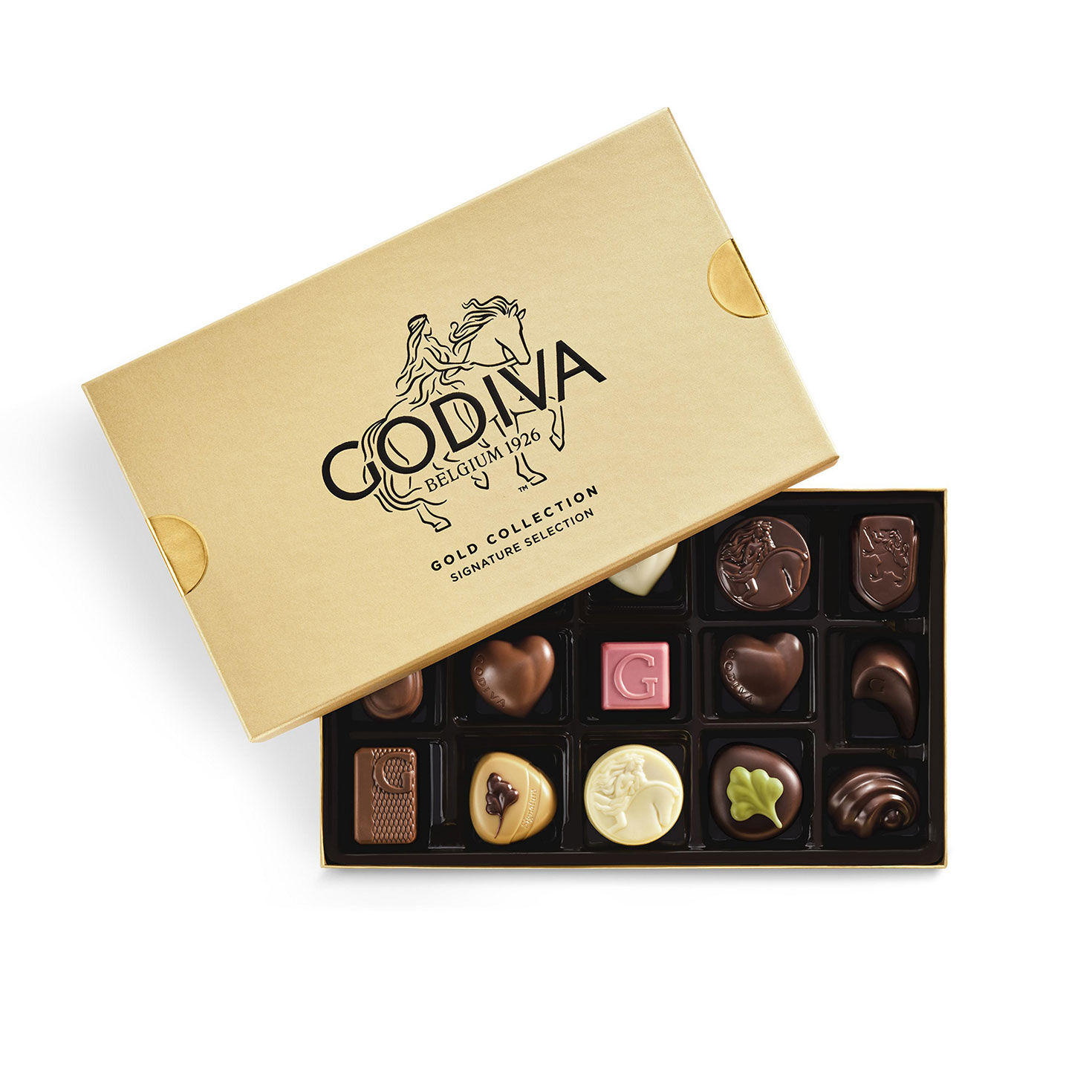 Godiva Assorted Signature Chocolates in Gift Box, 15 Pieces