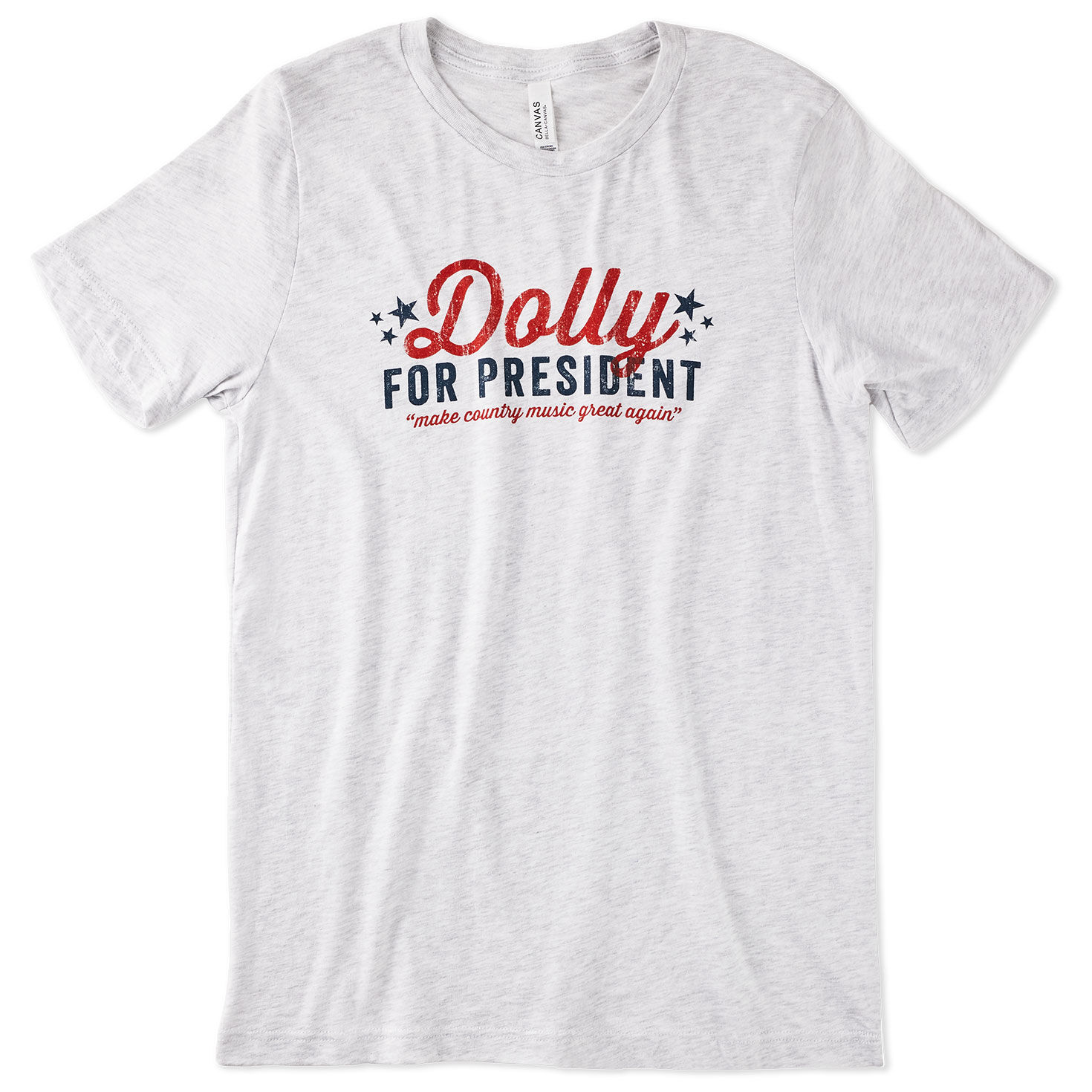 Southern Fried Design Barn Dolly for President Heather White T-Shirt