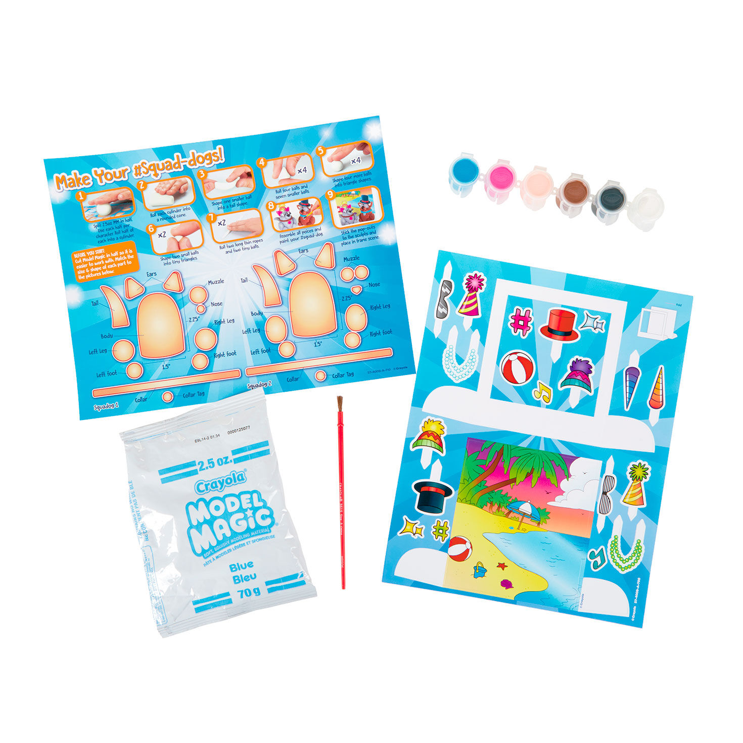 Crayola® Model Magic Squad Goals Activity Pack
