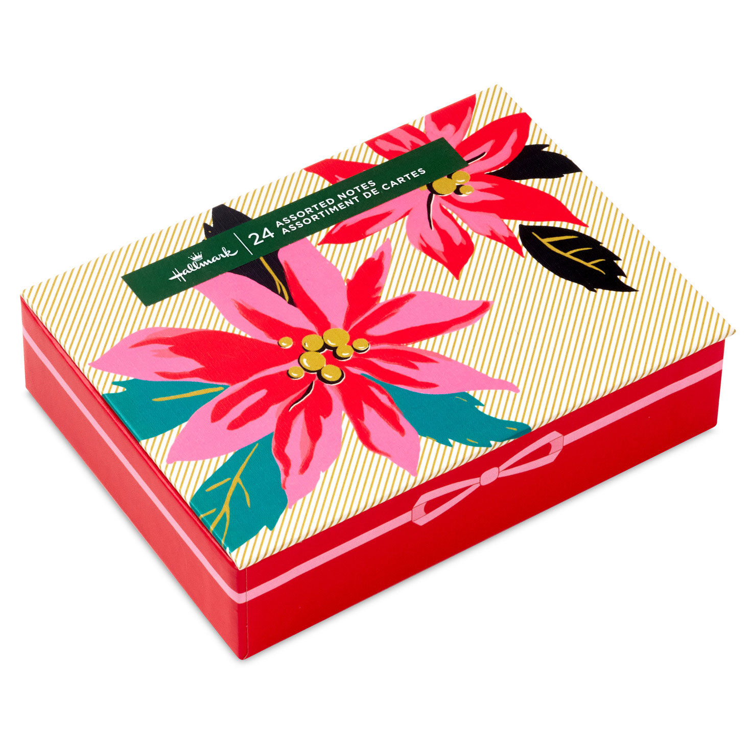 Lacey Chabert Collection Nostalgic Holidays Assorted Blank Boxed Christmas Cards, Pack of 24