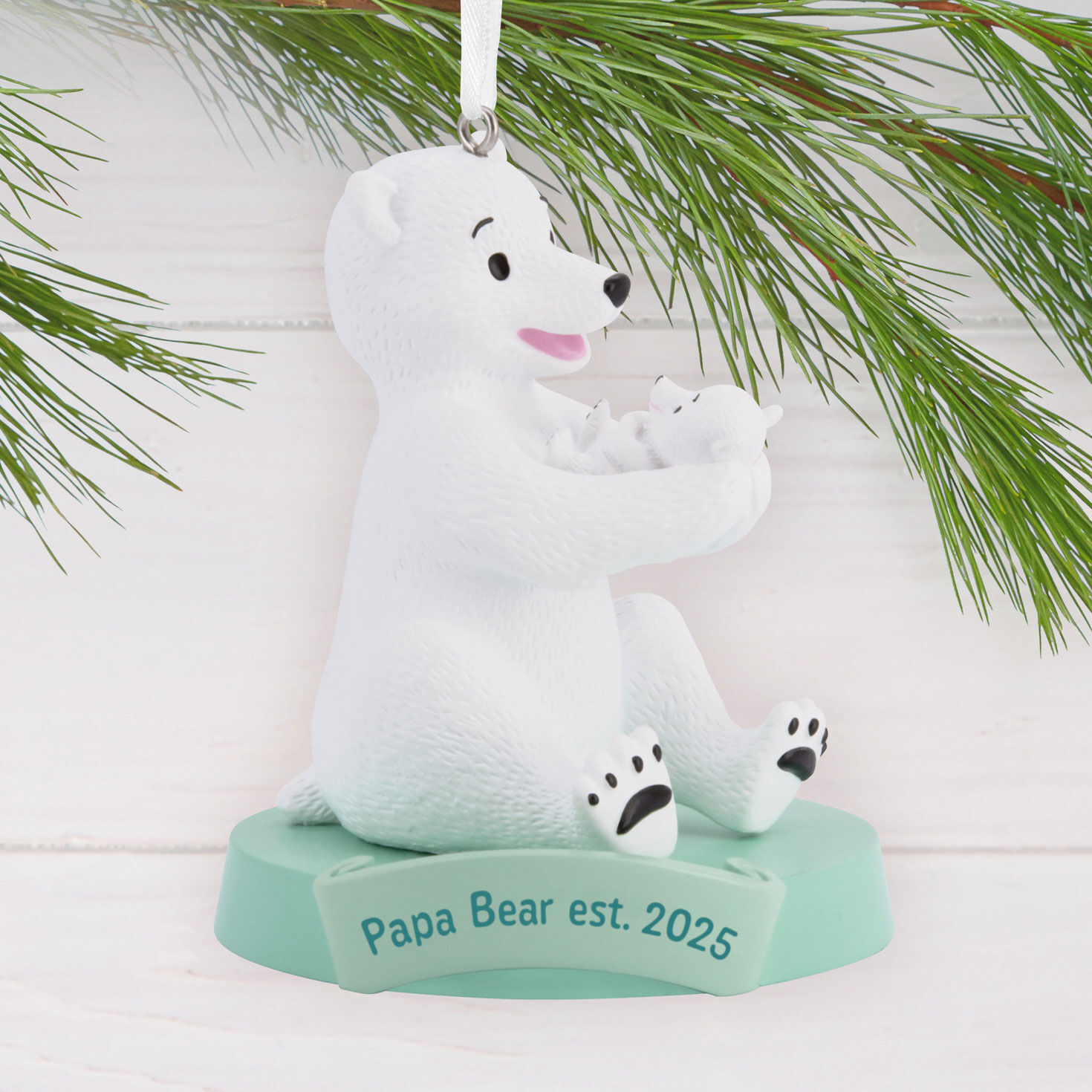 1746-papa-bear-new-dad-2025-hallmark-ornament-2.jpg Papa Bear New Dad 2025 Hallmark Ornament