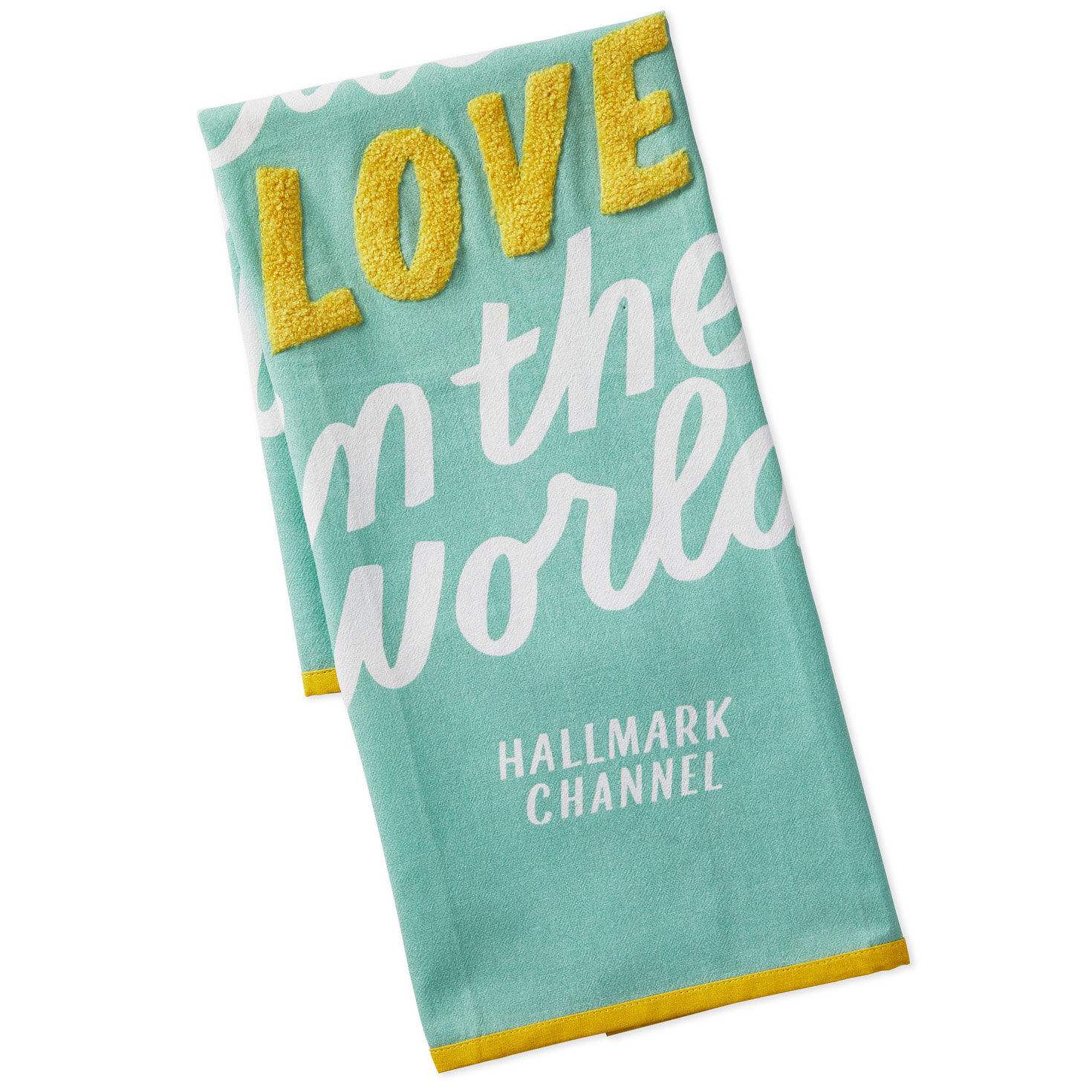 1827-hallmark-channel-love-in-the-world-tea-towel-1.jpg Hallmark Channel Love in the World Tea Towel
