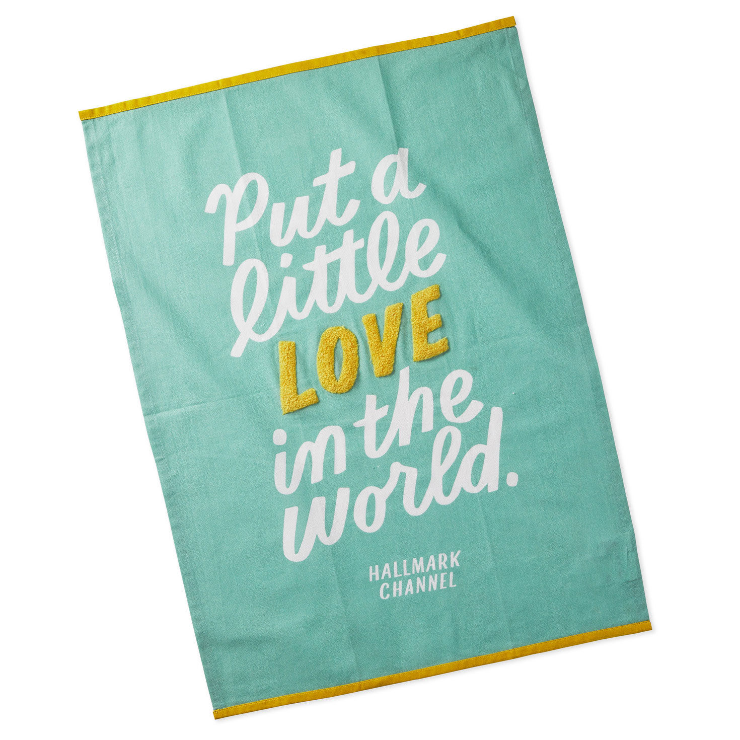 1827-hallmark-channel-love-in-the-world-tea-towel-2.jpg Hallmark Channel Love in the World Tea Towel