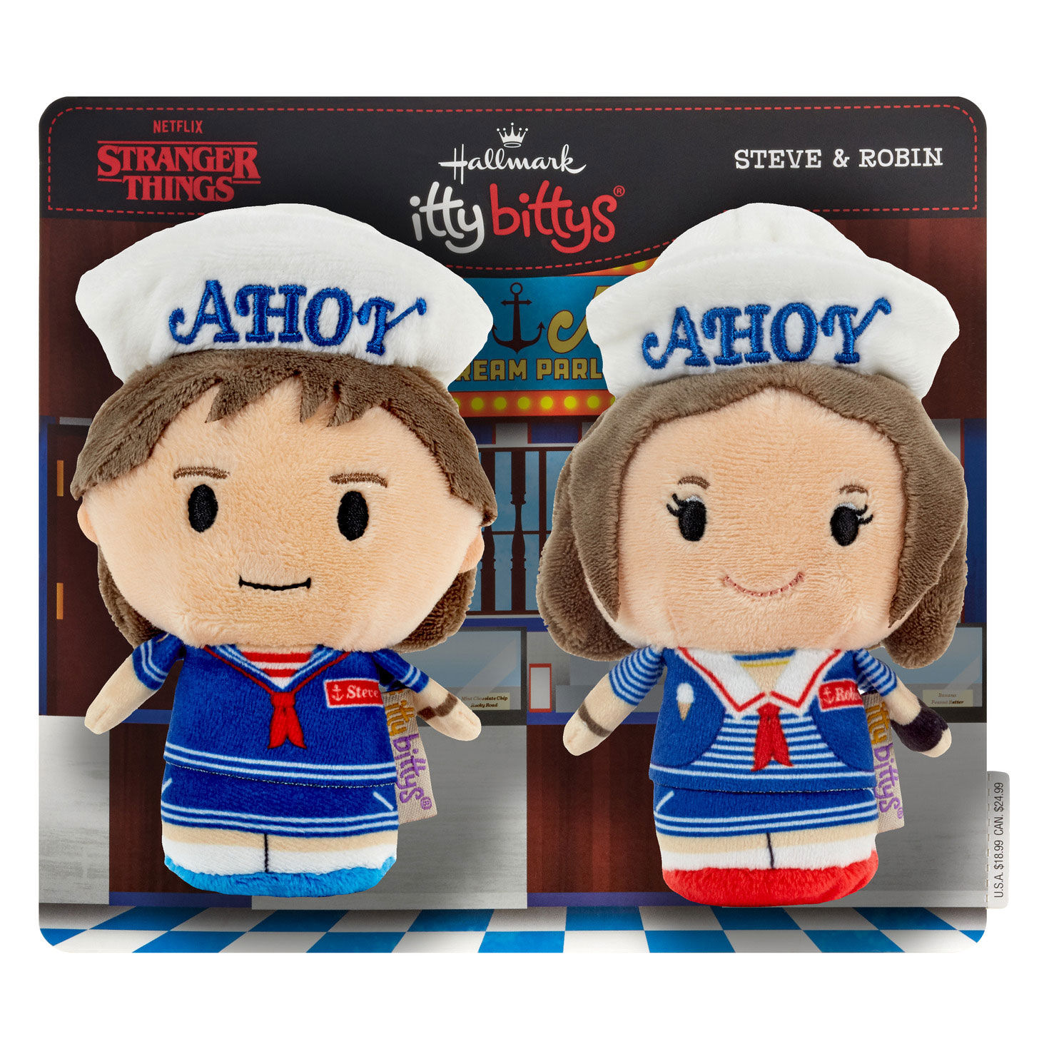 2091-itty-bittys-netflix-stranger-things-steve-and-robin-scoops-ahoy-plush-set-of-2-5.jpg itty bittys® Netflix Stranger Things Steve and Robin Scoops Ahoy Plush, Set of 2