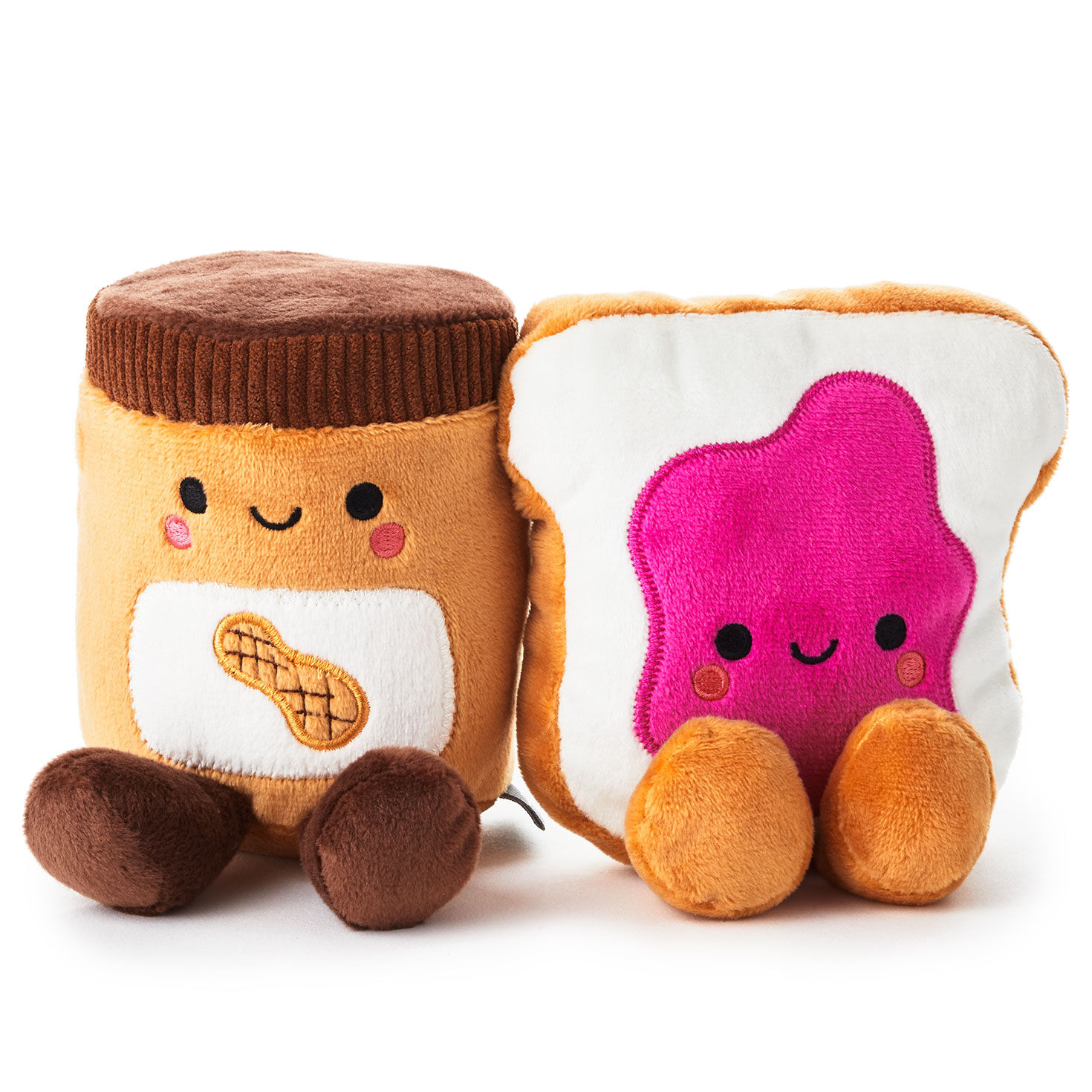 2176-better-together-peanut-butter-and-jelly-magnetic-plush-5--1.jpg Better Together Peanut Butter and Jelly Magnetic Plush, 5"
