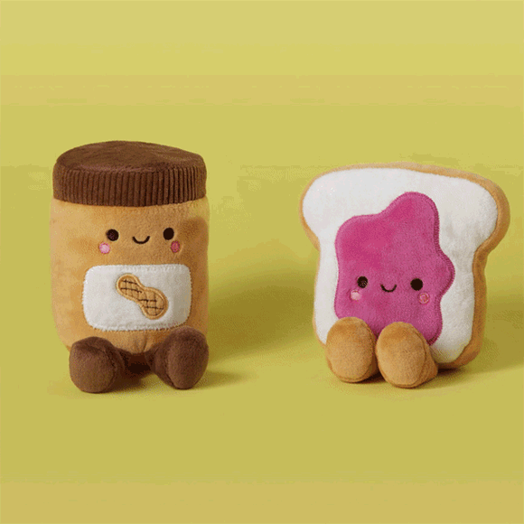 2176-better-together-peanut-butter-and-jelly-magnetic-plush-5--2.gif Better Together Peanut Butter and Jelly Magnetic Plush, 5"