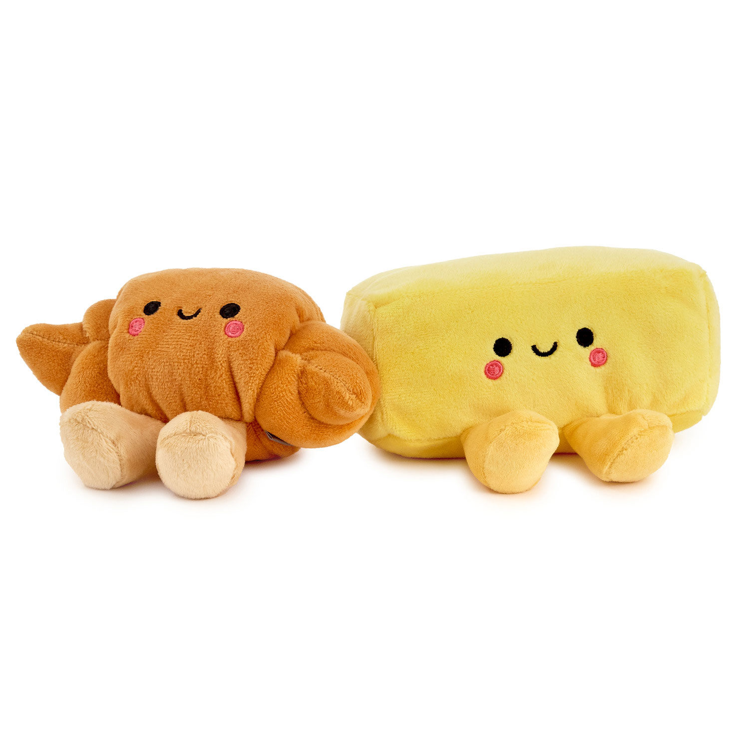 2202-better-together-croissant-and-butter-magnetic-plush-pair-2-5--1.jpg Better Together Croissant and Butter Magnetic Plush Pair, 2.5"