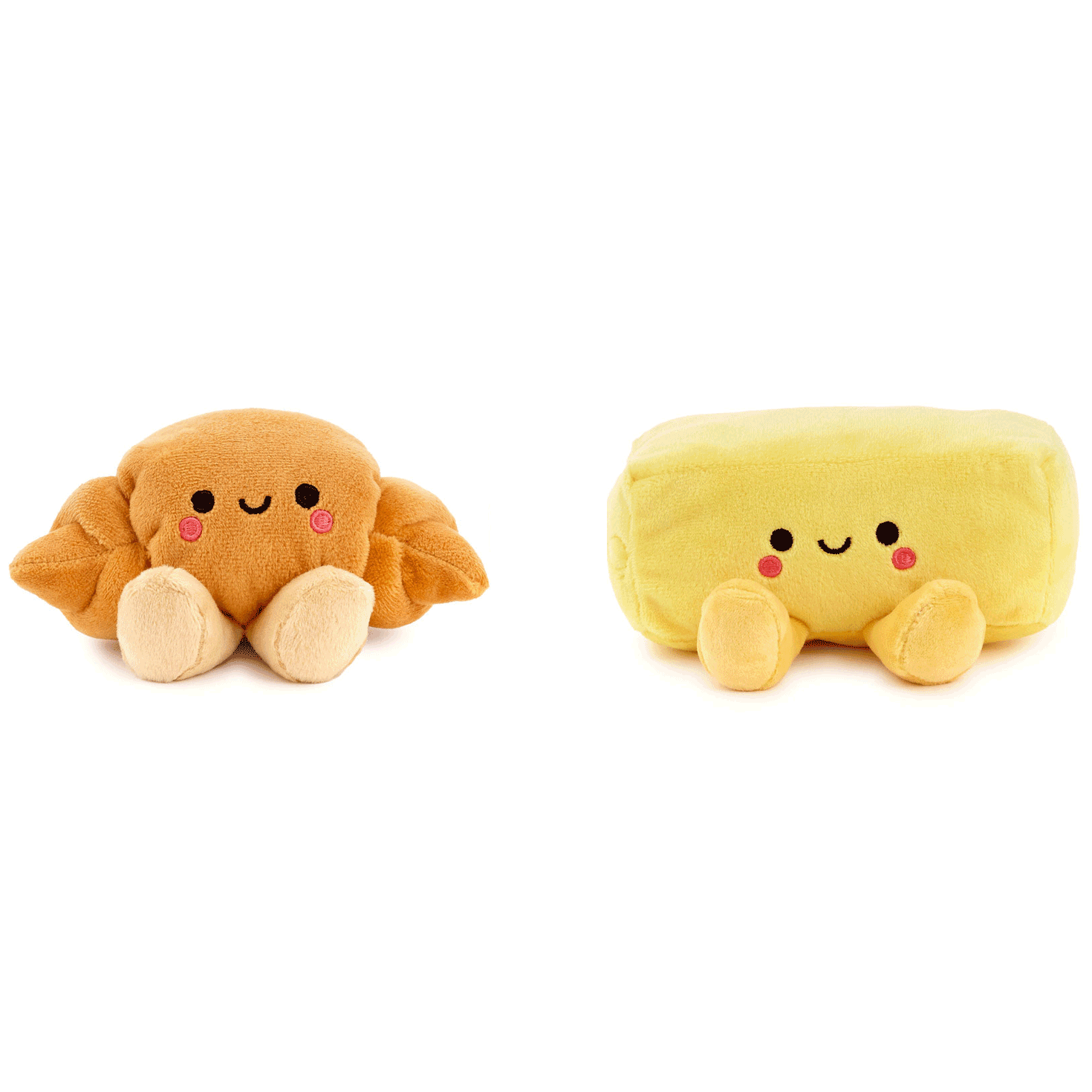 2202-better-together-croissant-and-butter-magnetic-plush-pair-2-5--2.gif Better Together Croissant and Butter Magnetic Plush Pair, 2.5"
