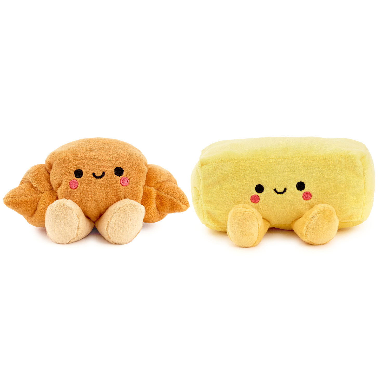 2202-better-together-croissant-and-butter-magnetic-plush-pair-2-5--3.jpg Better Together Croissant and Butter Magnetic Plush Pair, 2.5"