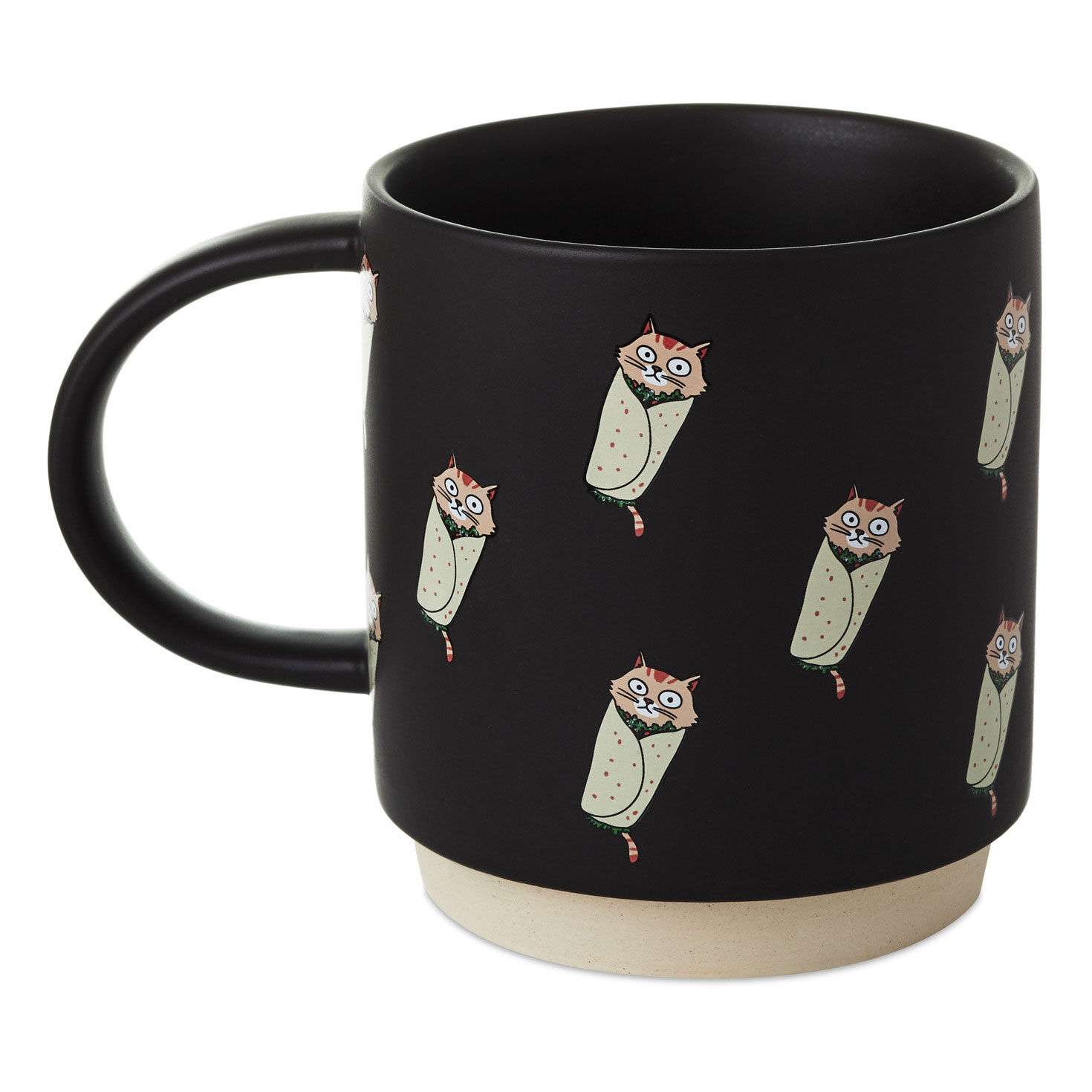 Cat Burrito Funny Mug, 16 oz.