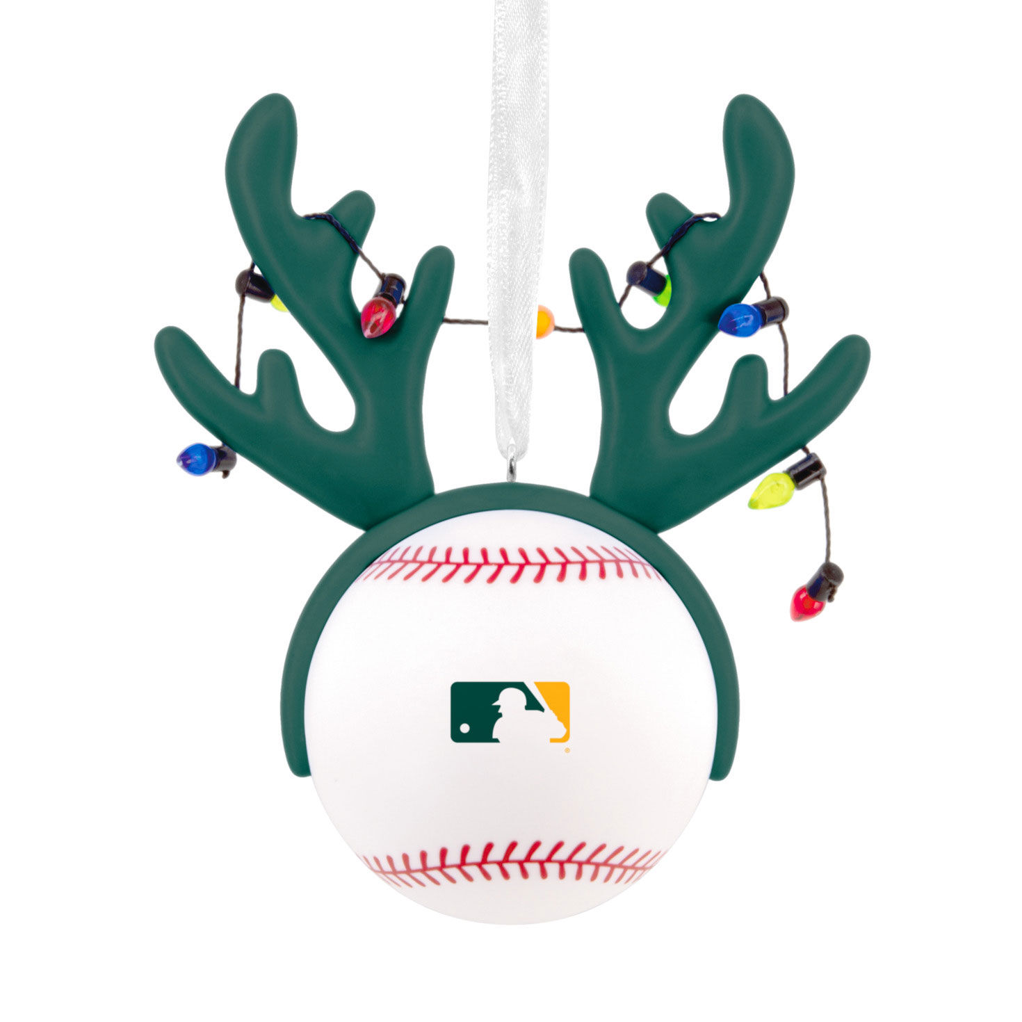 2469-mlb-oakland-athletics-reindeer-baseball-hallmark-ornament-6.jpg MLB Oakland Athletics™ Reindeer Baseball Hallmark Ornament