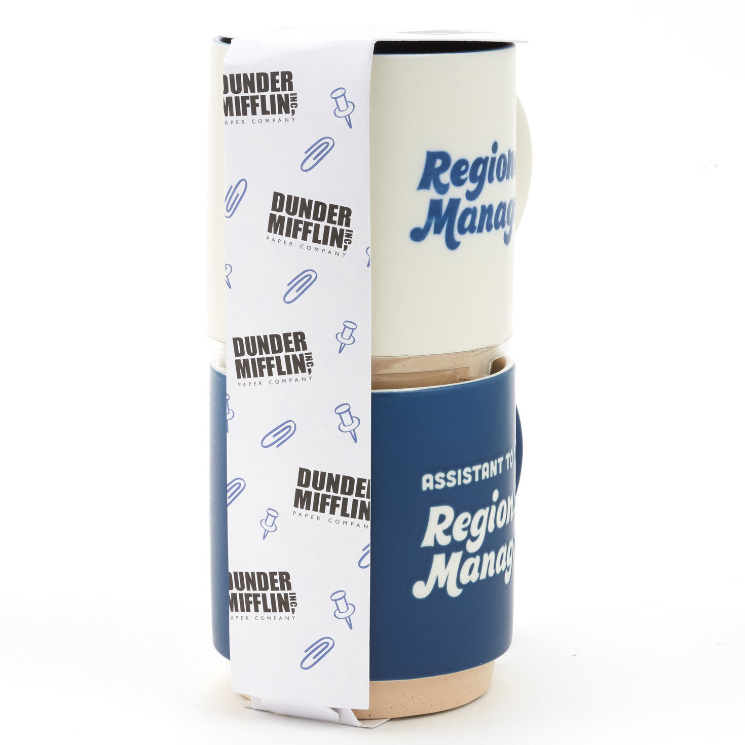 2542-the-office-blue-and-white-stacking-mugs-set-of-2-5.jpg The Office Blue and White Stacking Mugs, Set of 2
