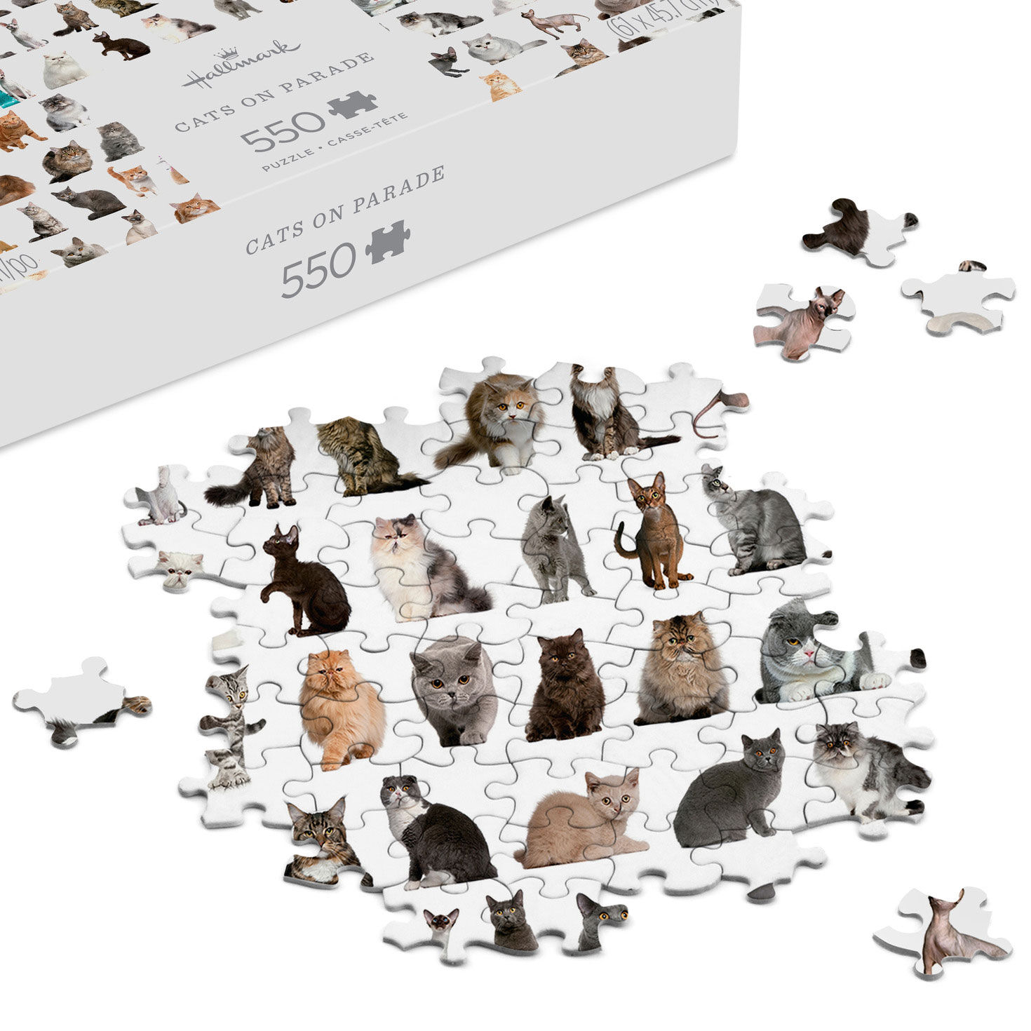2603-cats-on-parade-550-piece-jigsaw-puzzle-3.jpg Cats on Parade 550-Piece Jigsaw Puzzle