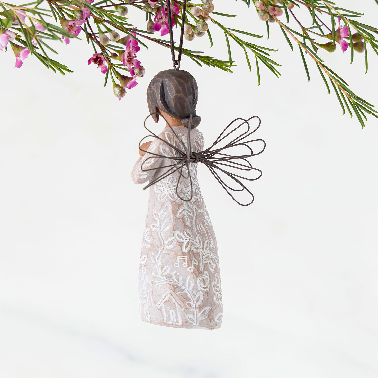 Willow Tree Remembrance Angel Ornament, 4"